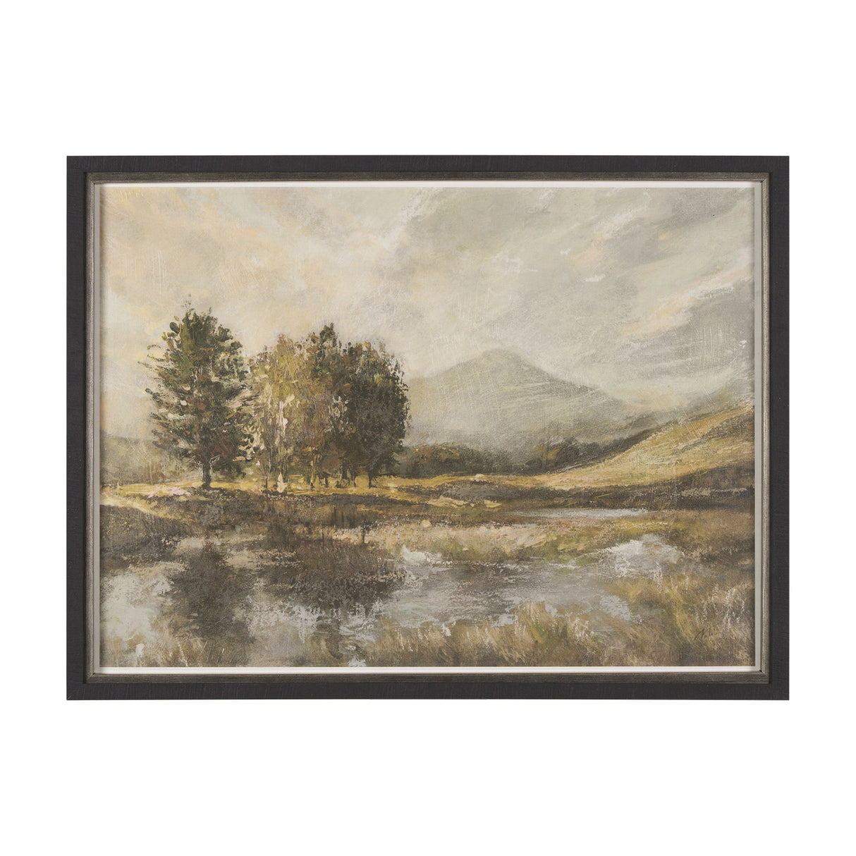 Old Style Landscape IV by Mercana Studio a Hand Embellished Framed Art Print from Mercana - Luna Furniture
