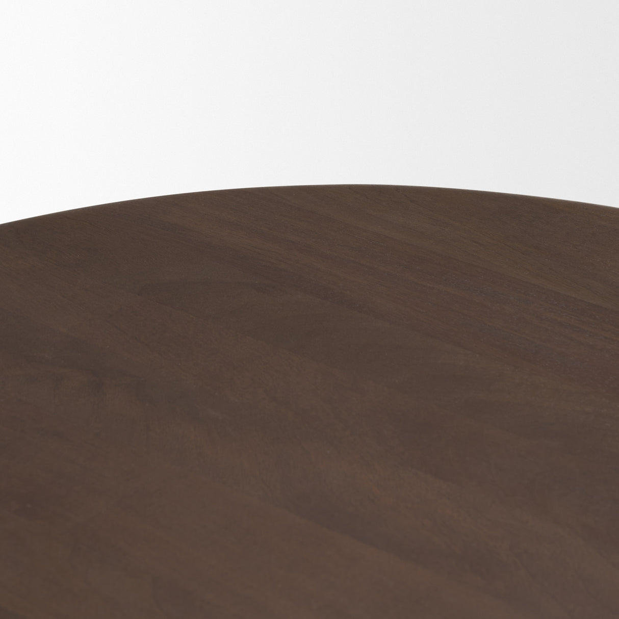 Shima Oval Dark Brown Wood w/ Arched Legs Coffee Table from Mercana - Luna Furniture