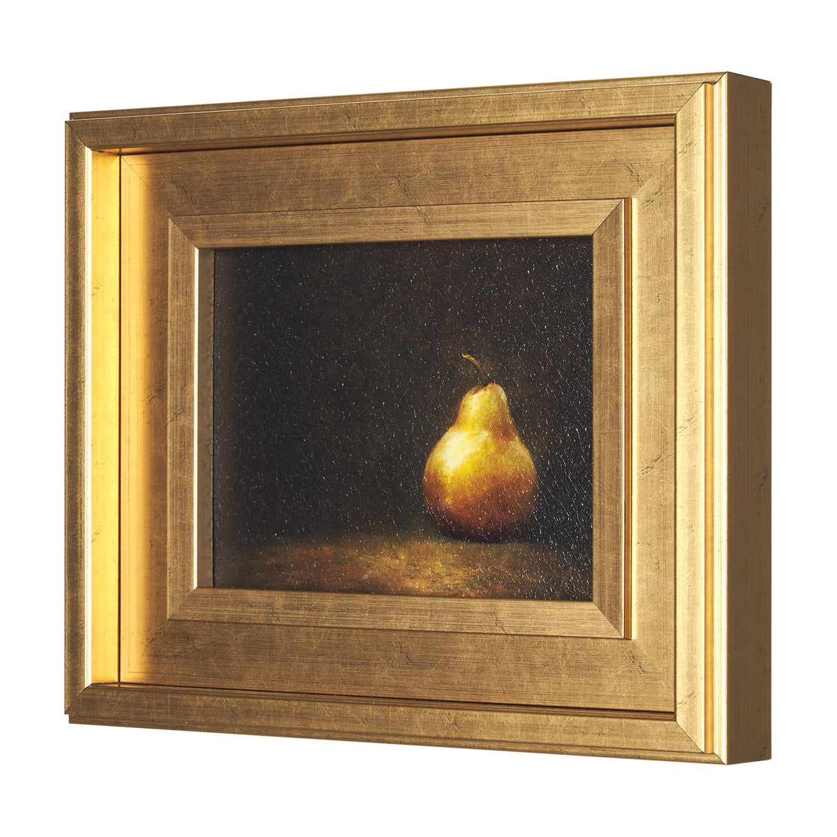 Lonely Pear by Mercana Studio a Hand Embellished Framed Art Print from Mercana - Luna Furniture