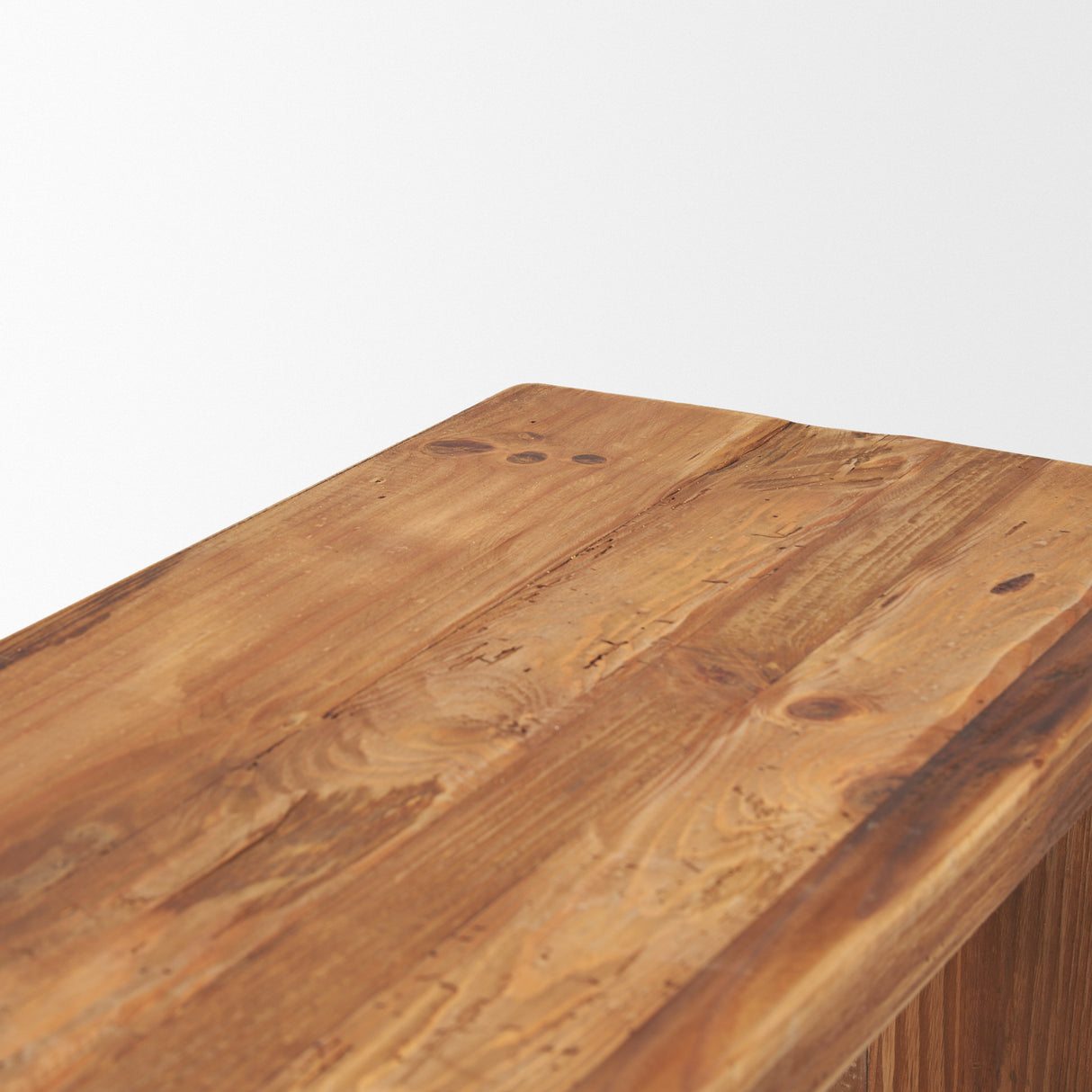 Tahira Rectangular Recycled Wooden Bench from Mercana - Luna Furniture
