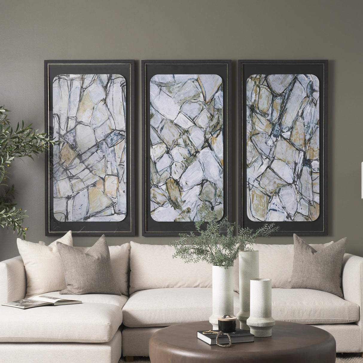 Morning Light II by Mercana Studio a Hand Embellished Framed Art Print Matted under Glass from Mercana - Luna Furniture