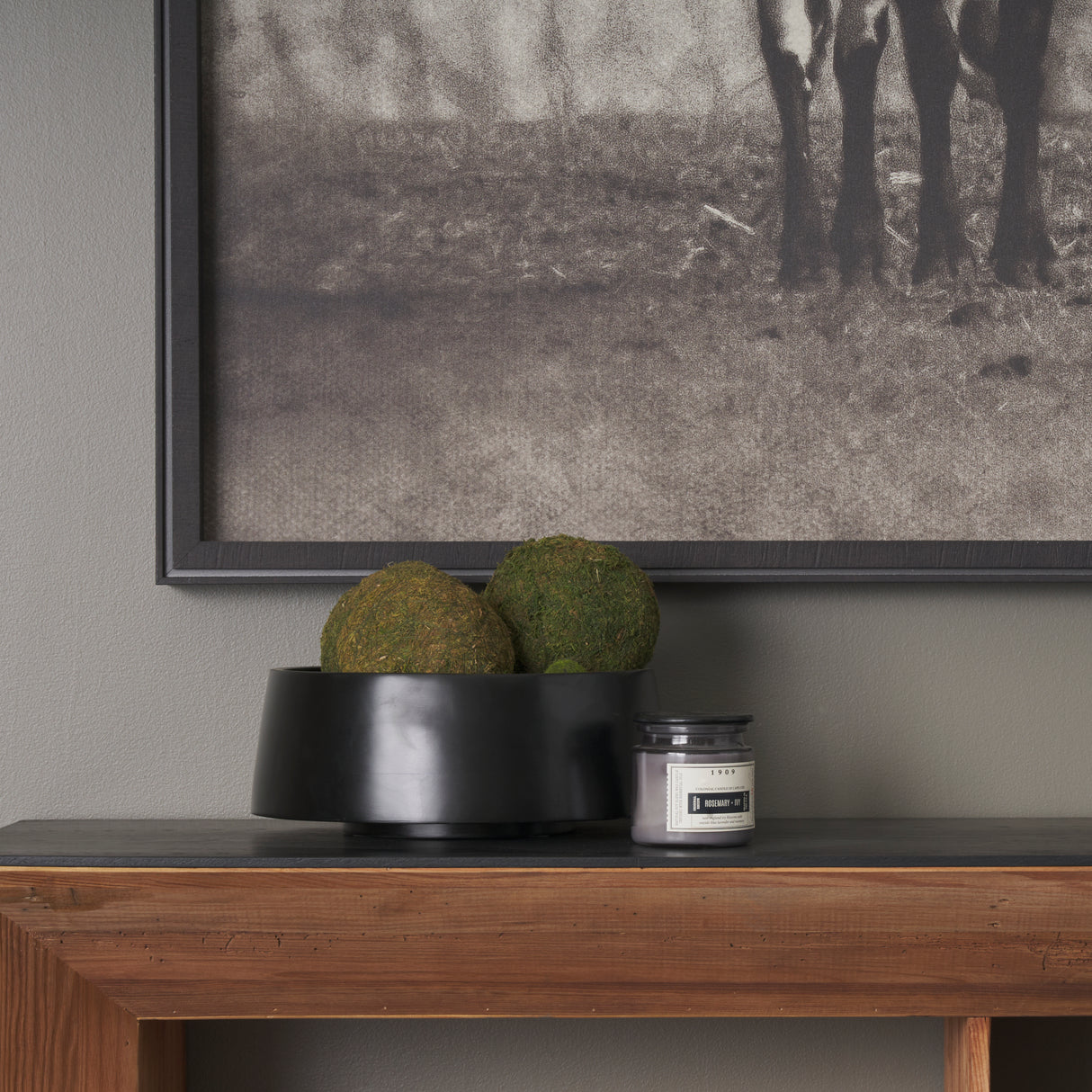 Kadara Black Solid Wood Decorative Bowl from Mercana - Luna Furniture