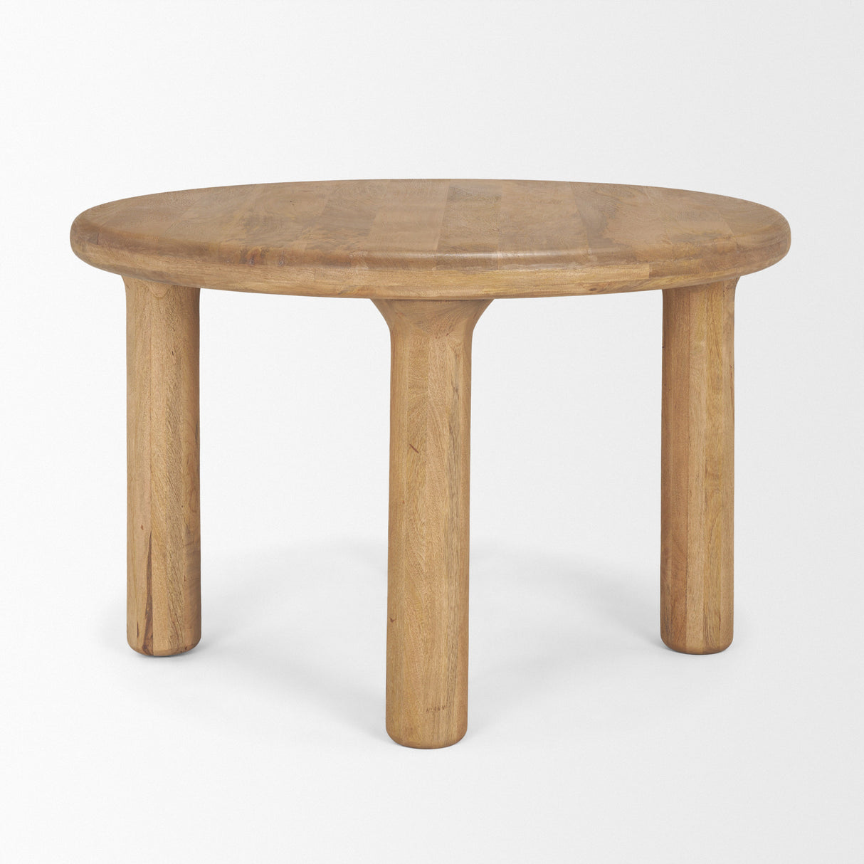 Soma 48" Light Brown Mango Wood Round Dining Table from Mercana - Luna Furniture