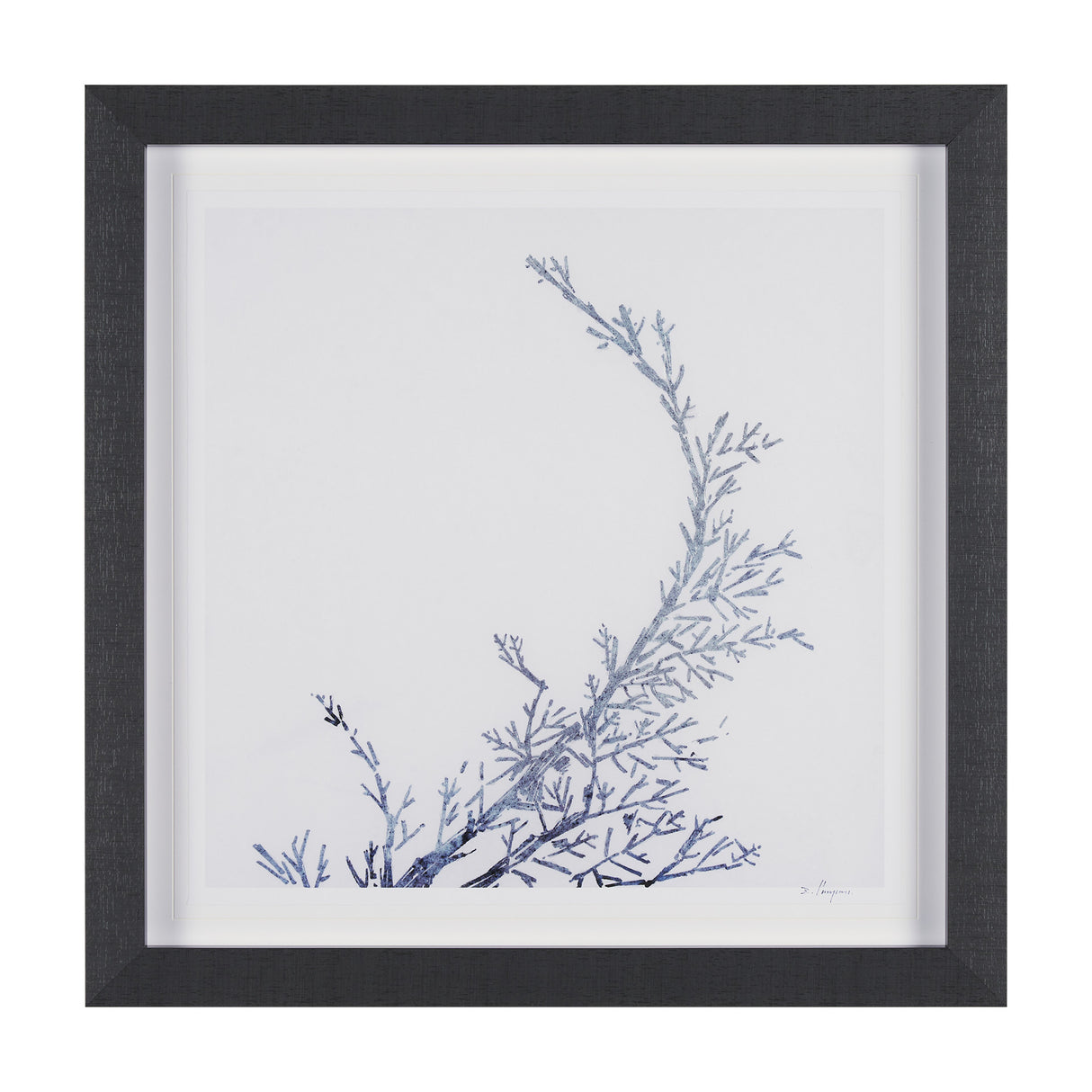 Evergreen Branches IV by Mercana Studio a Hand Embellished Framed Art Print Matted under Glass from Mercana - Luna Furniture