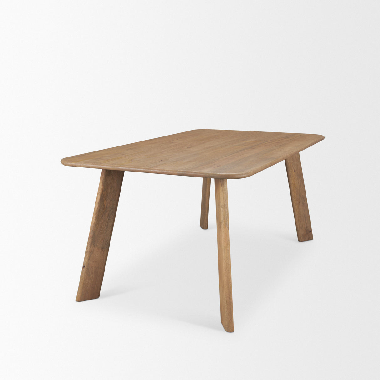 Welborn 72" Light Brown Wood Rectangular Dining Table from Mercana - Luna Furniture