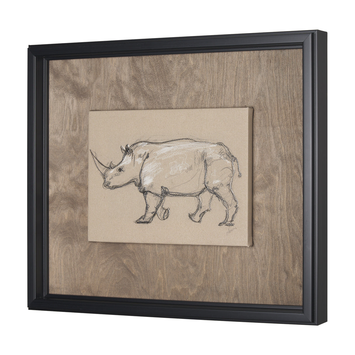 African Animal Study IV by Mercana Studio a Hand Embellished Framed Art Print from Mercana - Luna Furniture