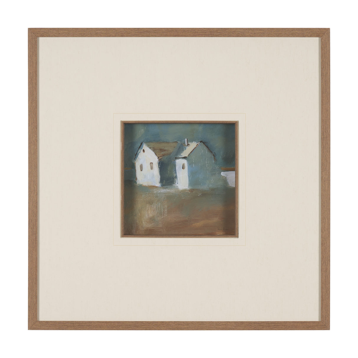 Structured View II by Mercana Studio a Hand Embellished Framed Art Print Matted under Glass from Mercana - Luna Furniture