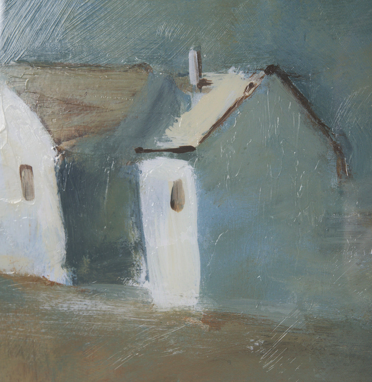 Structured View II by Mercana Studio a Hand Embellished Framed Art Print Matted under Glass from Mercana - Luna Furniture