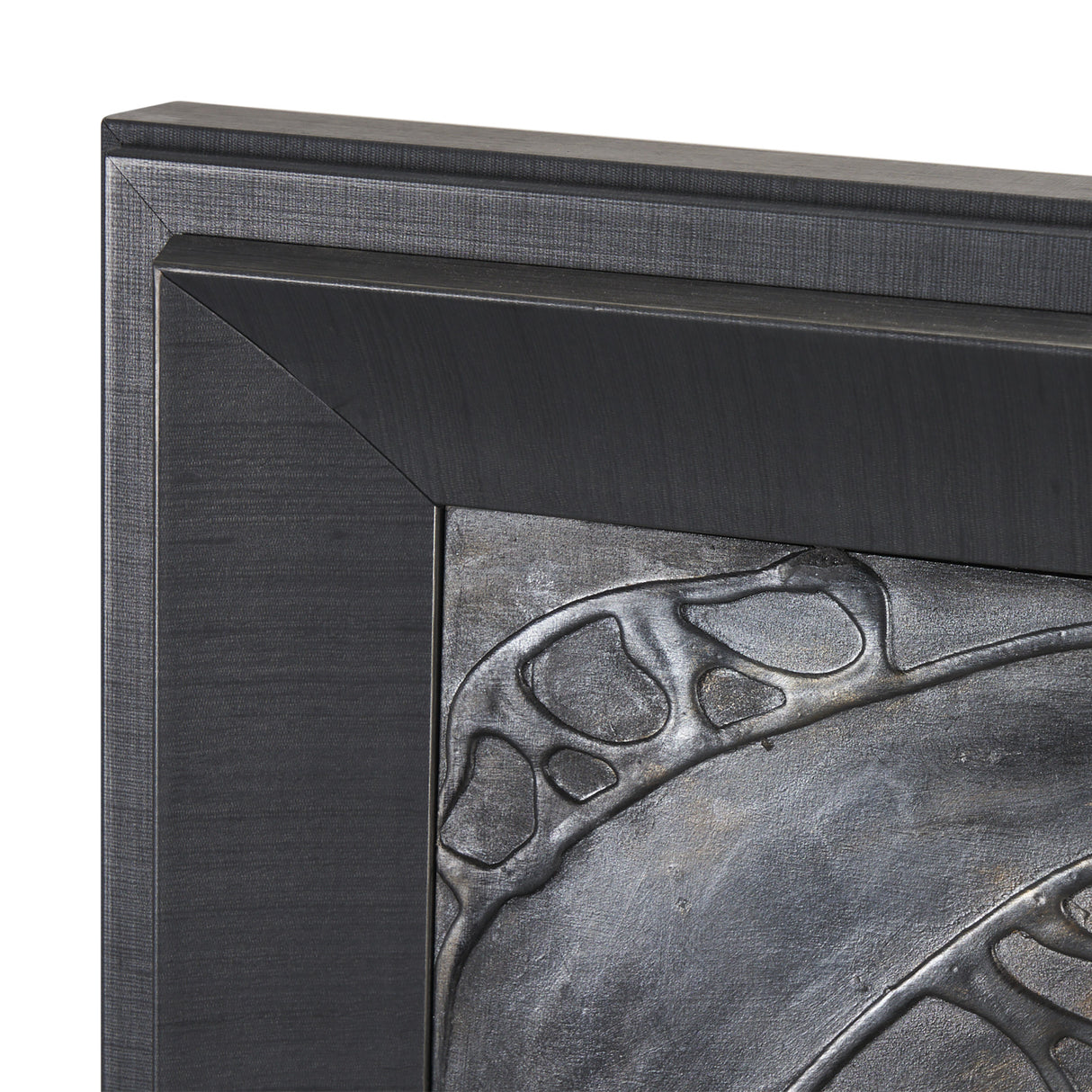 Layered Alloy I by Studio M a handmade Original 3D Textured Framed Artwork from Mercana - Luna Furniture