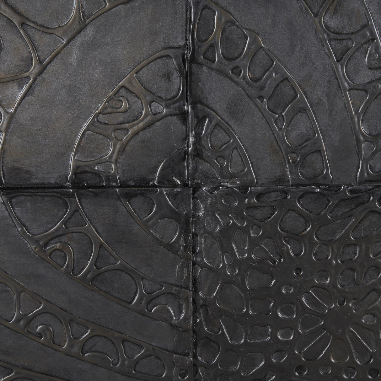 Layered Alloy I by Studio M a handmade Original 3D Textured Framed Artwork from Mercana - Luna Furniture