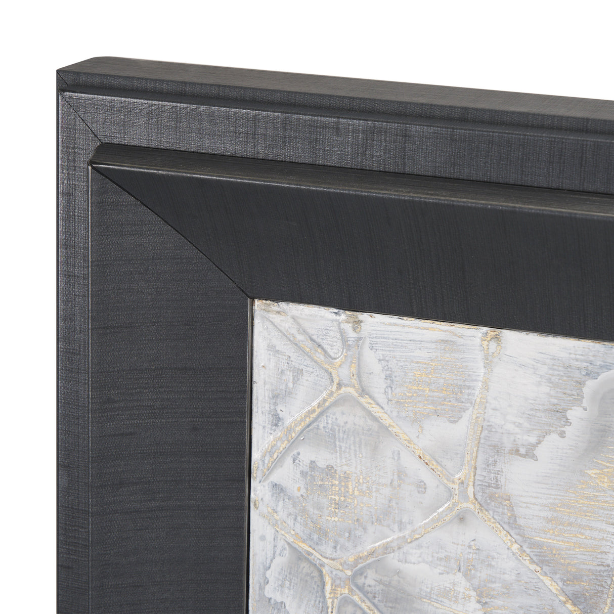 Layered Alloy II by Studio M a handmade Original 3D Textured Framed Artwork from Mercana - Luna Furniture