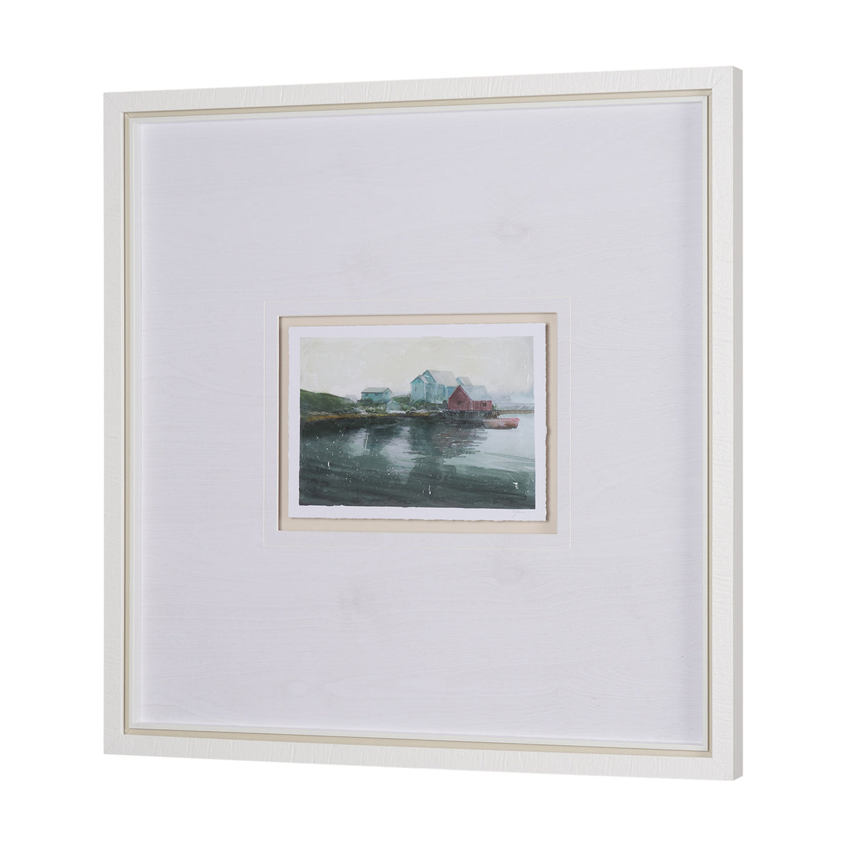 East Coast View II by Mercana Studio a Hand Embellished Framed Art Print Matted under Glass from Mercana - Luna Furniture