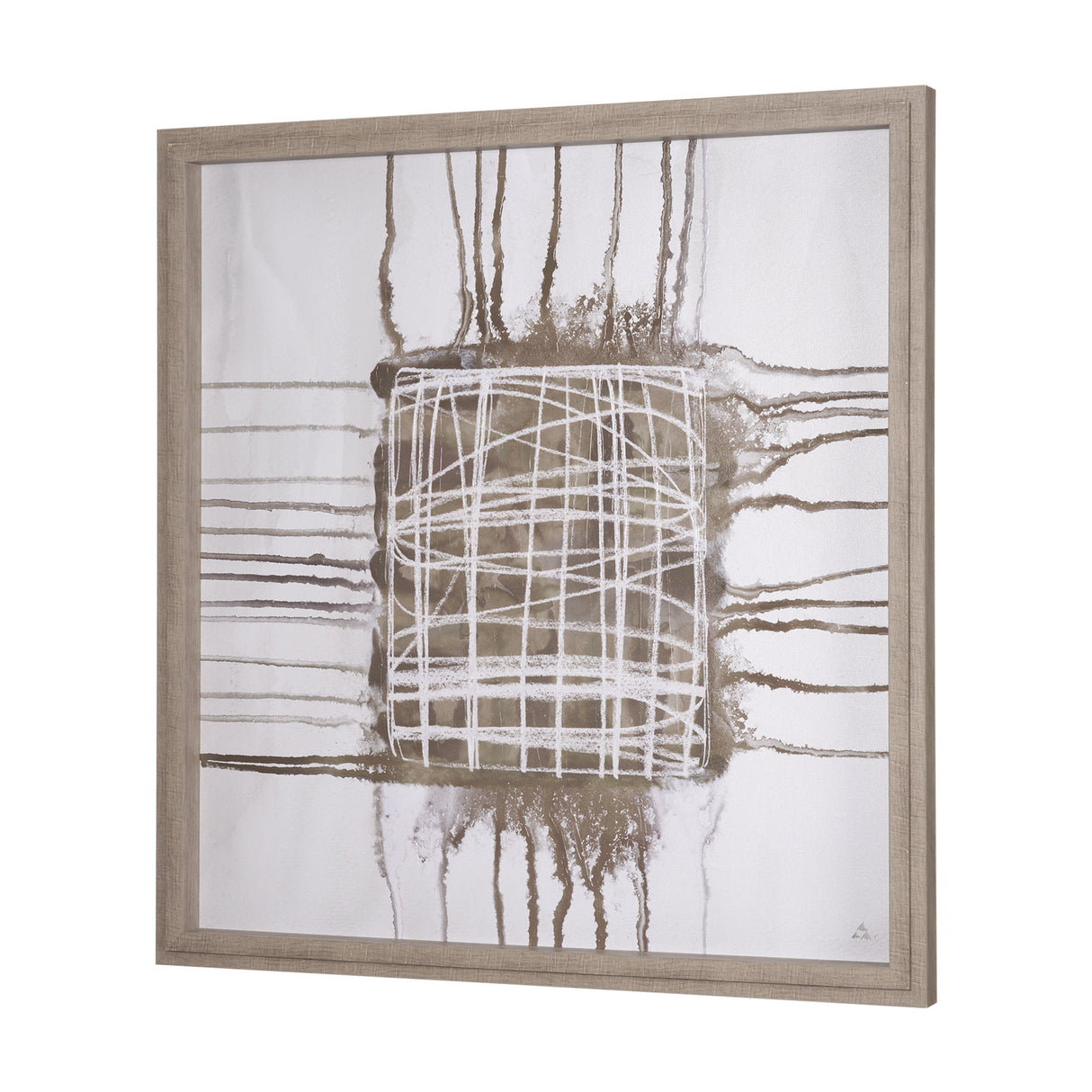 Instinct I by Mercana Studio a Hand Embellished Framed Art Print from Mercana - Luna Furniture
