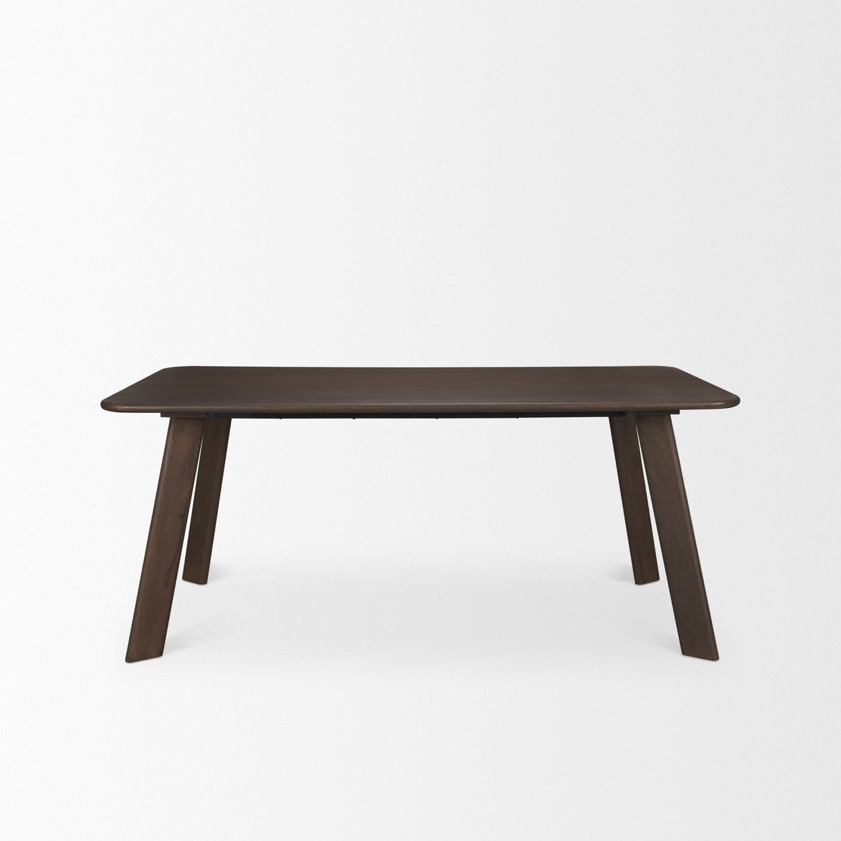Welborn 72" Dark Brown Wood Rectangular Dining Table from Mercana - Luna Furniture