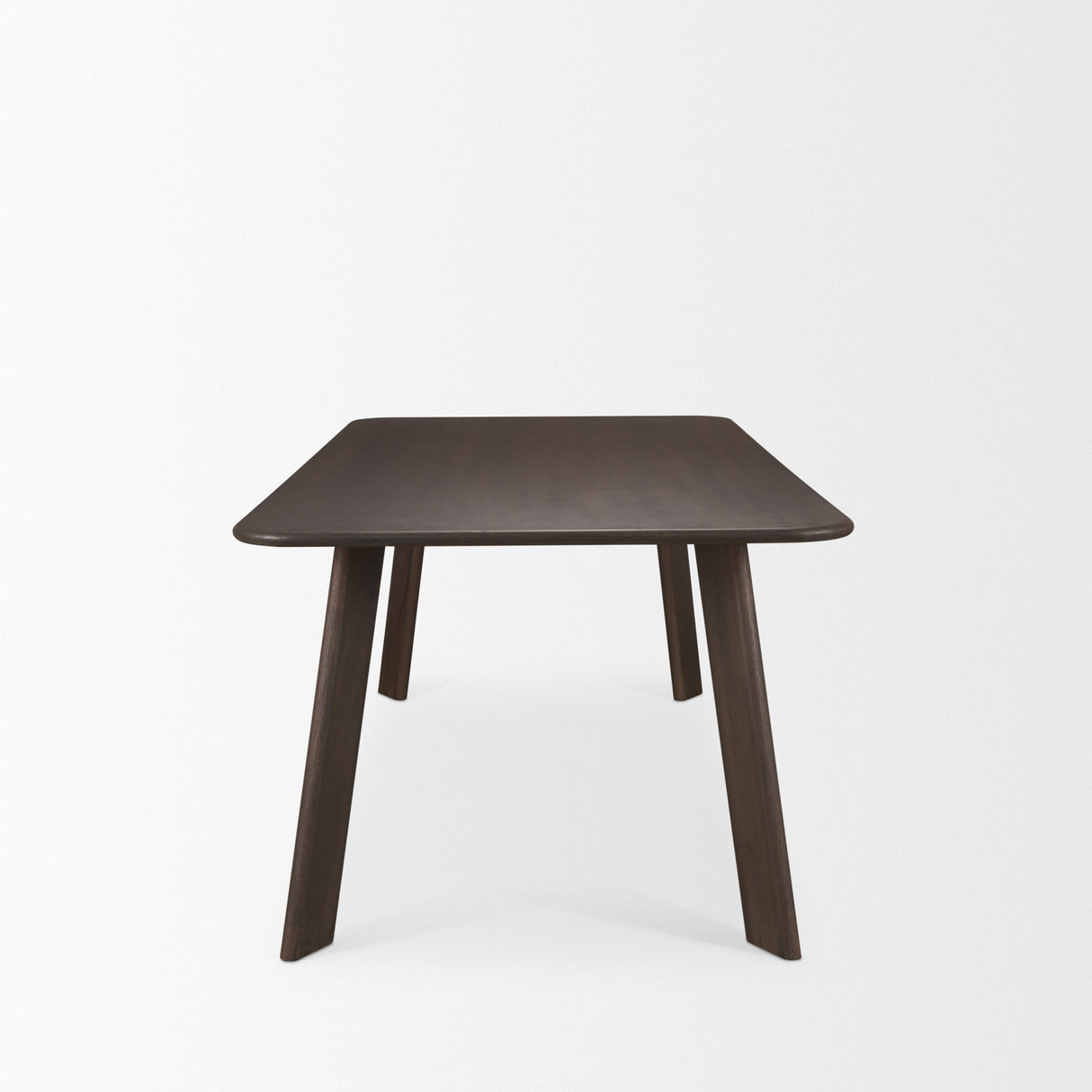 Welborn 72" Dark Brown Wood Rectangular Dining Table from Mercana - Luna Furniture