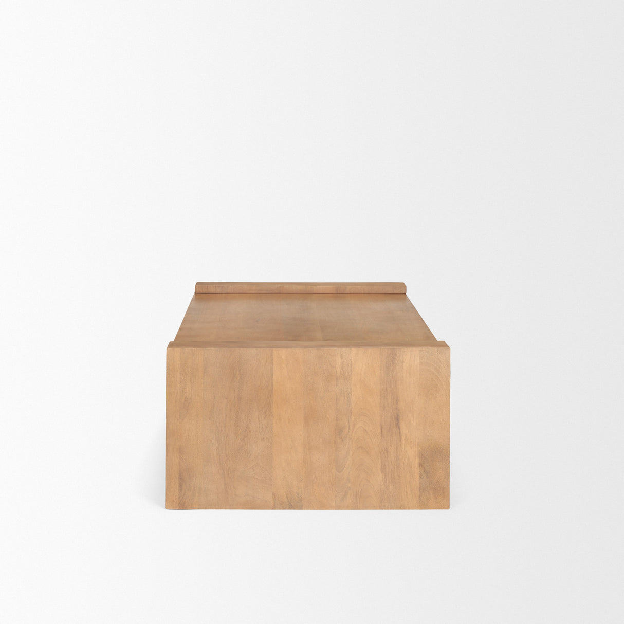 Wesson Light Brown Wood Rectangular Coffee Table from Mercana - Luna Furniture