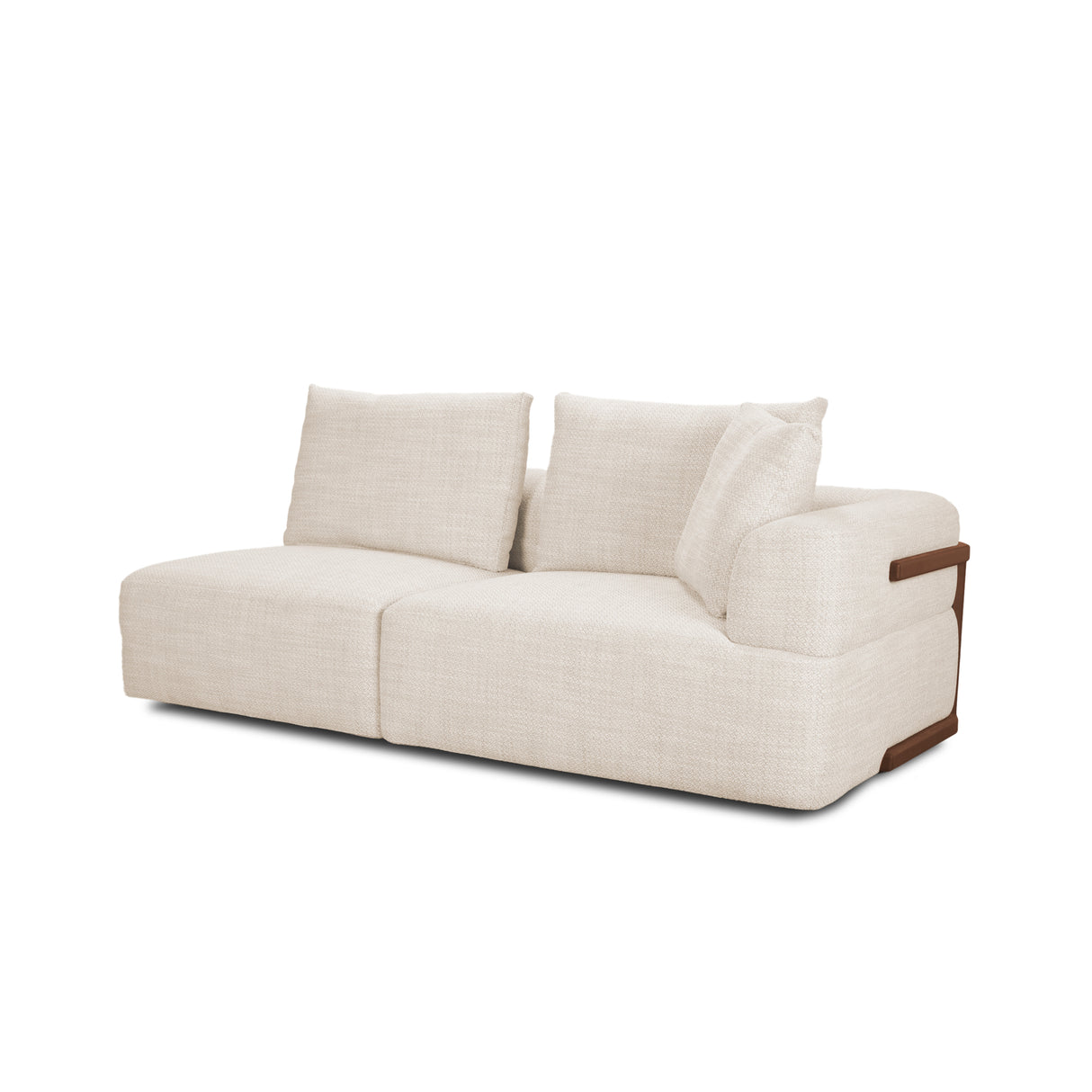 Warner Oatmeal 2 Piece Long Sofa Set from Mercana - Luna Furniture
