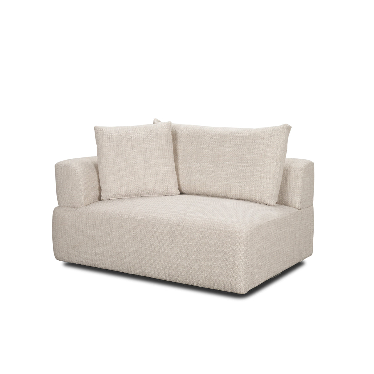 Warner Oatmeal 3 Piece Sofa Set W/Corner Piece from Mercana - Luna Furniture