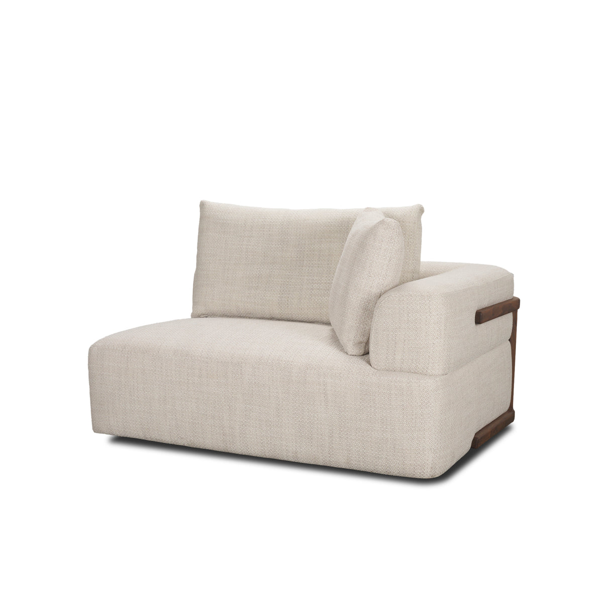 Warner Oatmeal 3 Piece Sofa Set W/Corner Piece from Mercana - Luna Furniture
