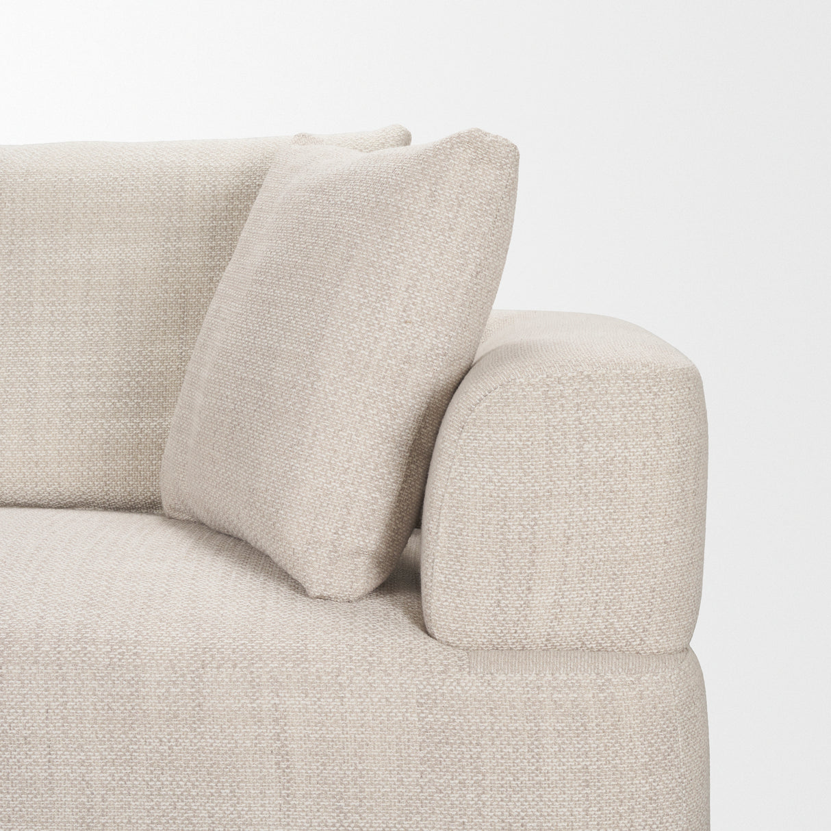 Warner Oatmeal 3 Piece Sofa Set w/Corner Piece from Mercana - Luna Furniture