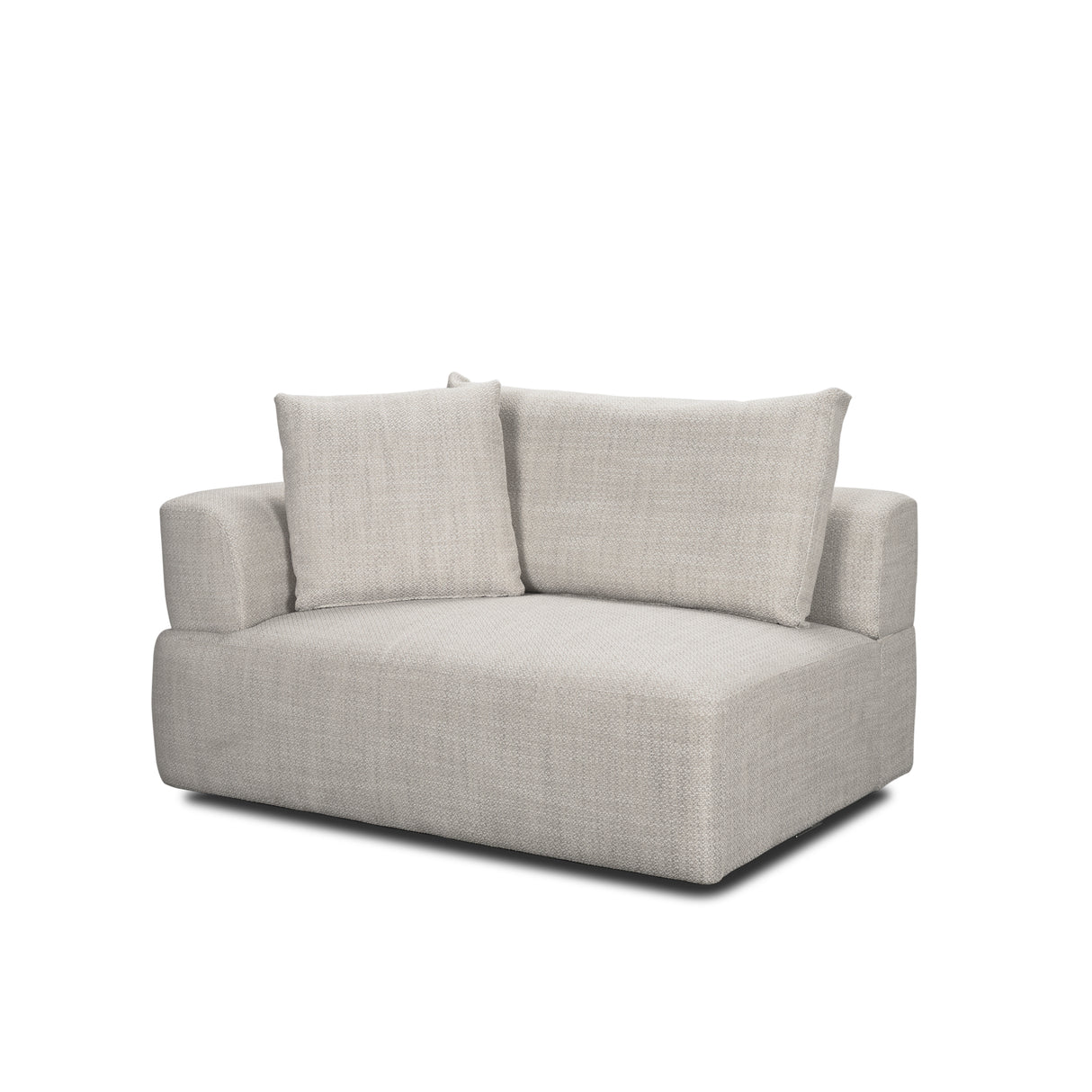 Warner Gray 3 Piece Sofa Set w/Corner Piece from Mercana - Luna Furniture