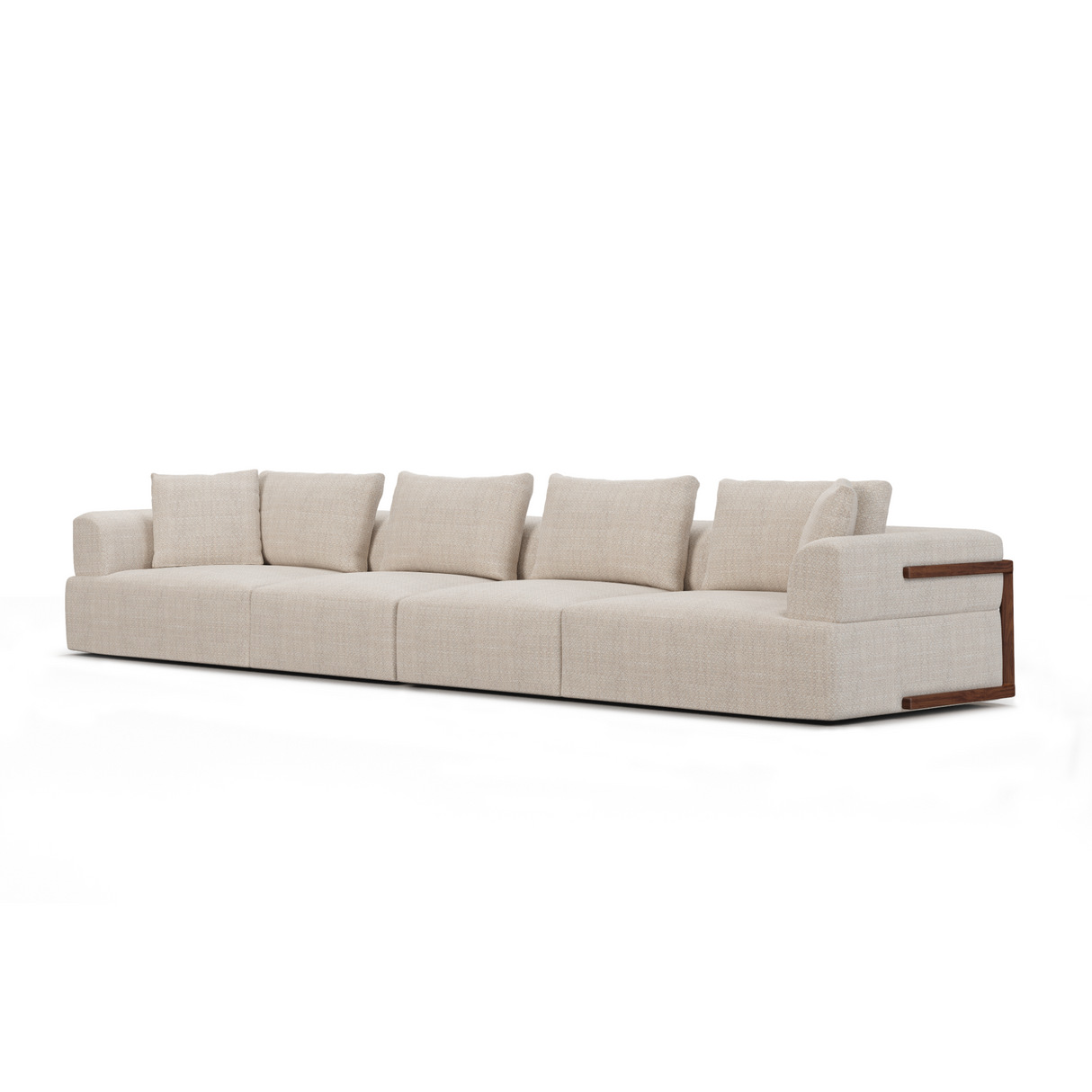 Warner Oatmeal 2 Piece Long Sofa Set from Mercana - Luna Furniture