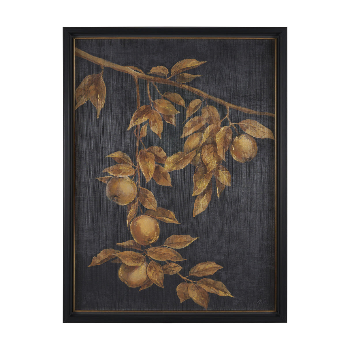 Gilded Bounty I by Mercana Studio a Hand Embellished Framed Art Print Matted under Glass from Mercana - Luna Furniture