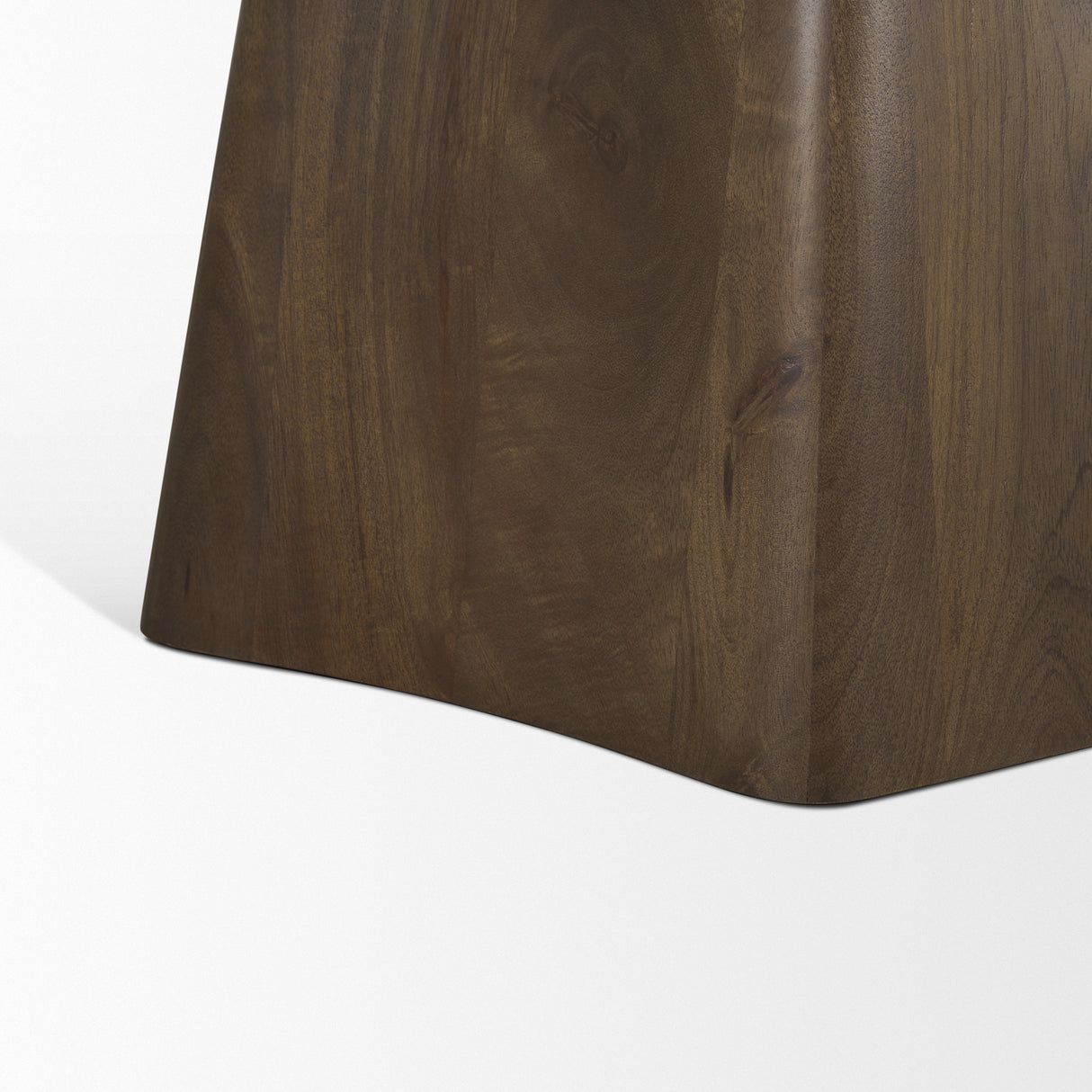 Jovani 48" Solid Dark Brown Mango Wood Round Dining Table from Mercana - Luna Furniture