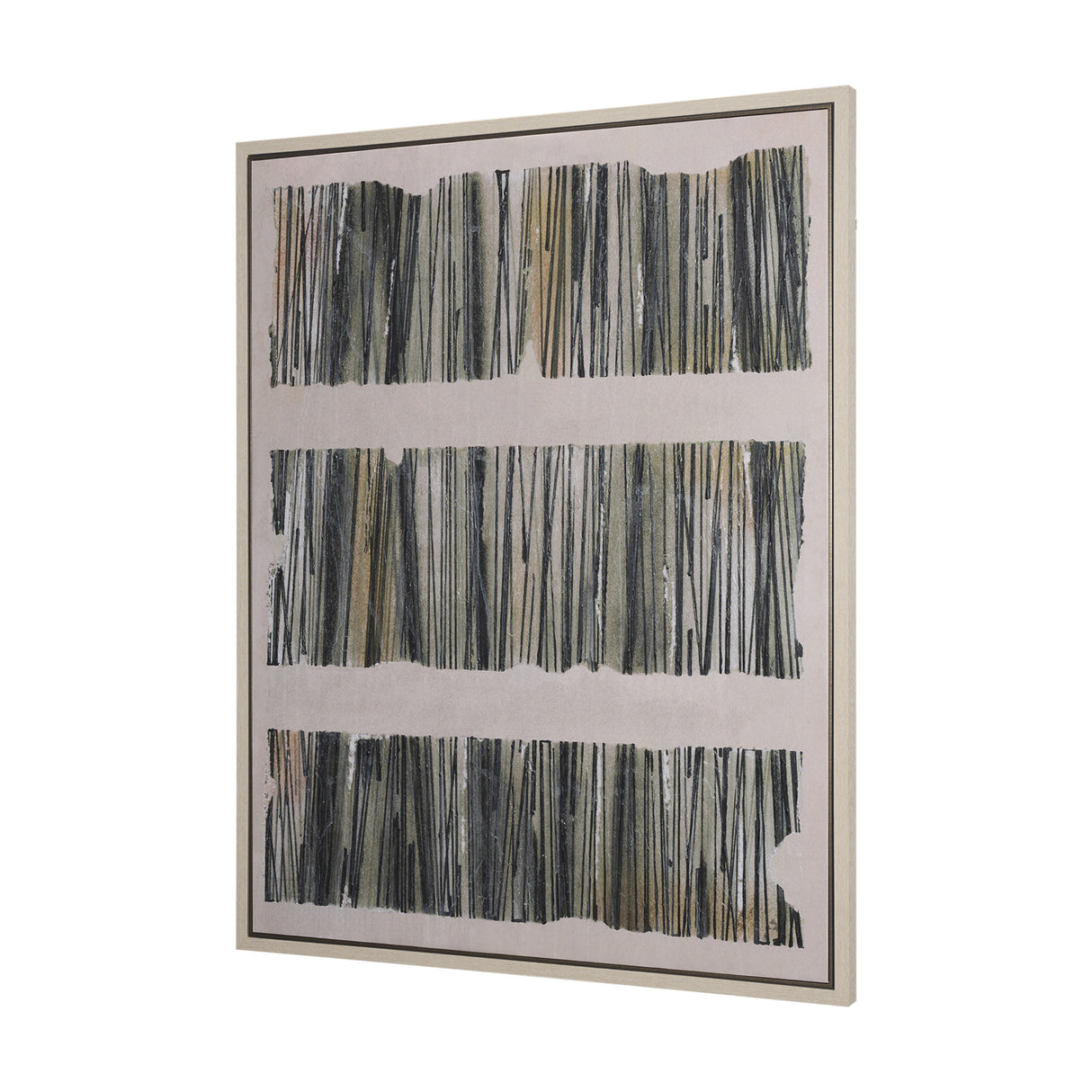 Strand by Mercana Studio a Hand Embellished Textured Framed Canvas from Mercana - Luna Furniture