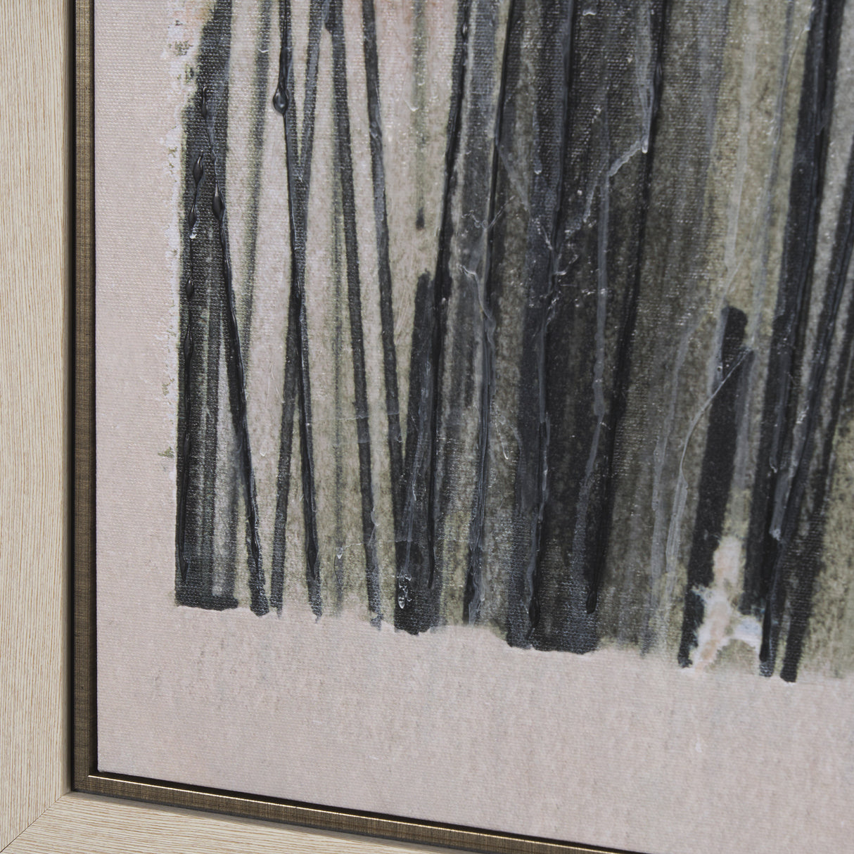 Strand by Mercana Studio a Hand Embellished Textured Framed Canvas from Mercana - Luna Furniture
