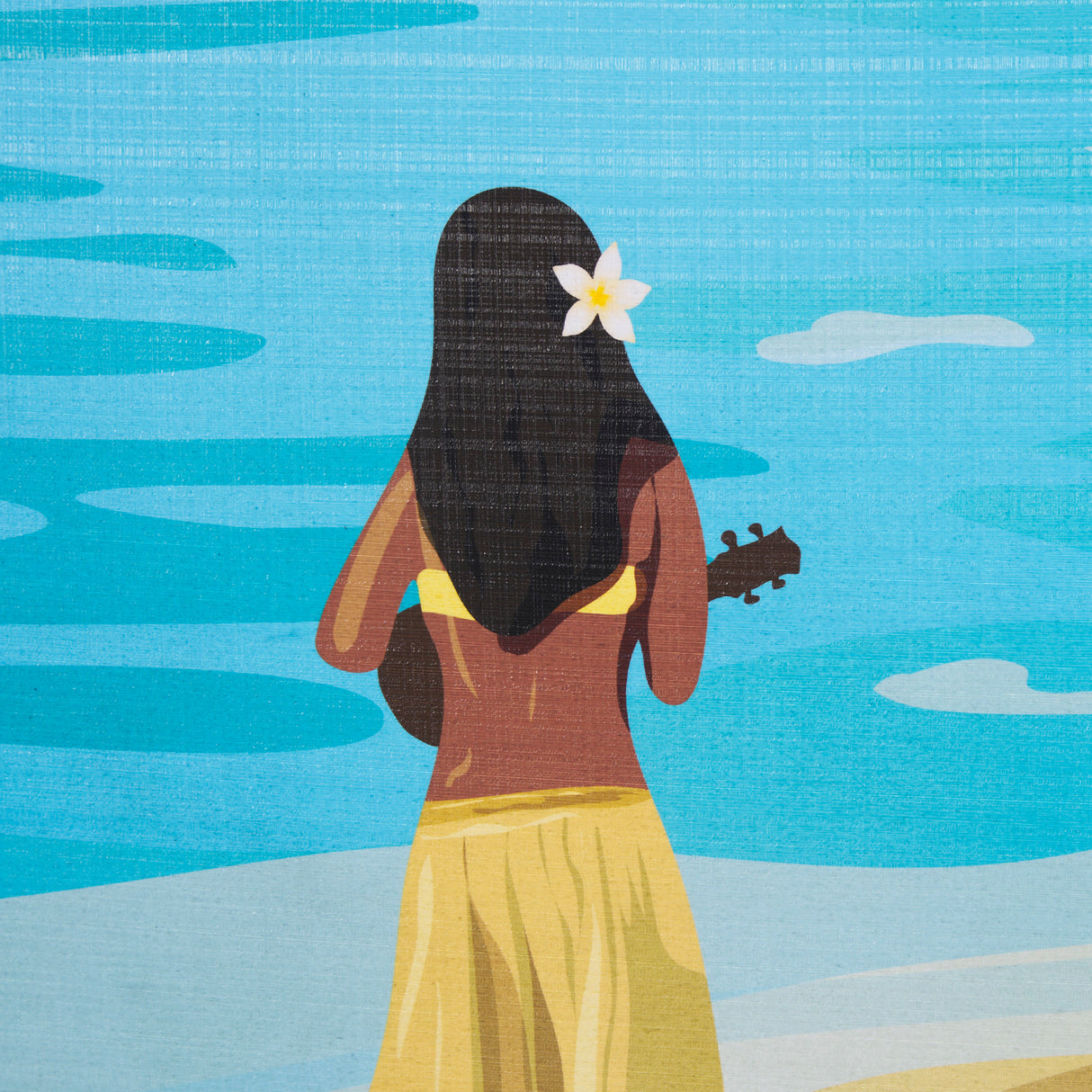 Hawaii Go USA (L) by Mercana Studio a Hand Embellished Decograph Framed Art Print from Mercana - Luna Furniture
