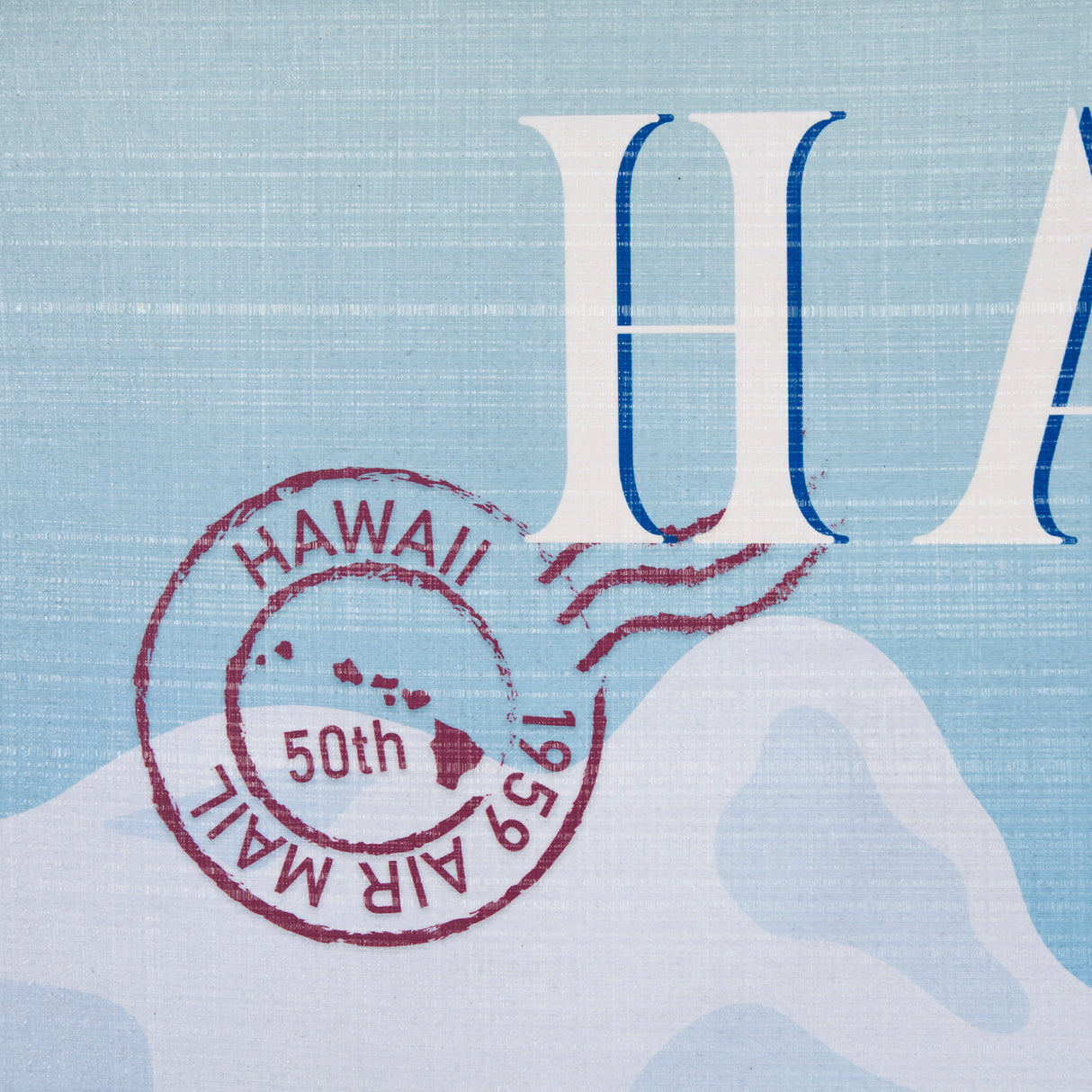 Hawaii Go USA (L) by Mercana Studio a Hand Embellished Decograph Framed Art Print from Mercana - Luna Furniture