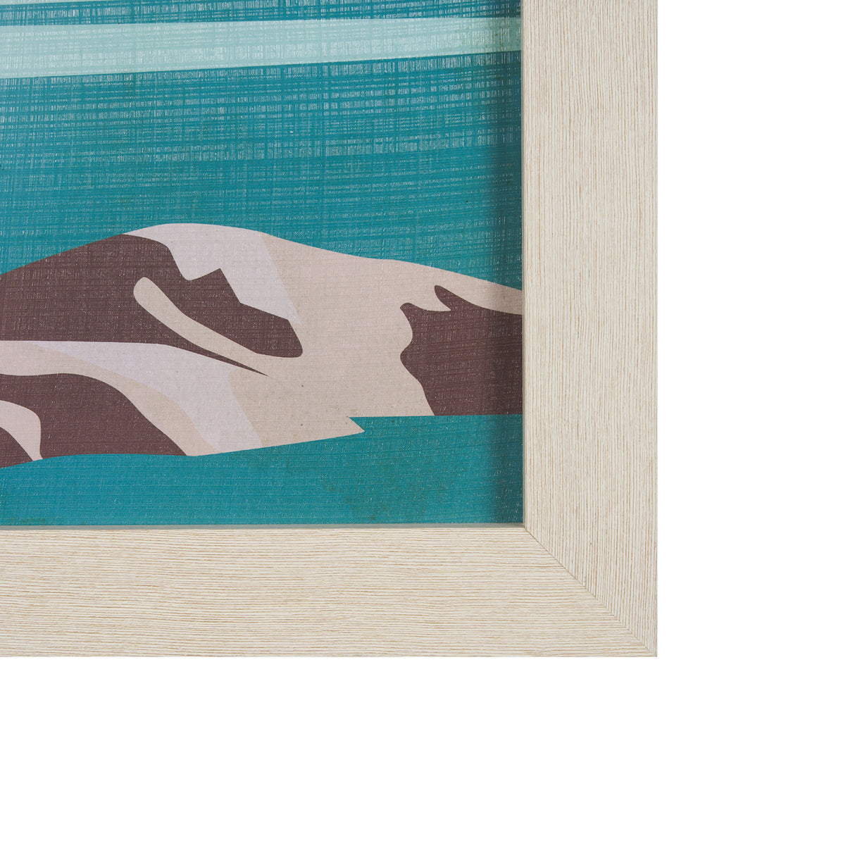 Alaska Go USA (L) by Mercana Studio a Hand Embellished Decograph Framed Art Print from Mercana - Luna Furniture