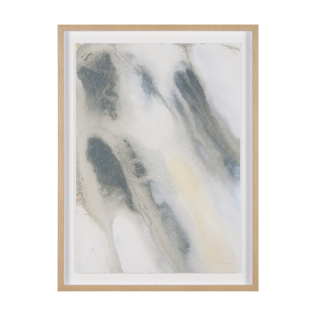 Retreating Tide I by Ira Havuka a Hand Embellished Framed Art Print Matted under Glass from Mercana - Luna Furniture
