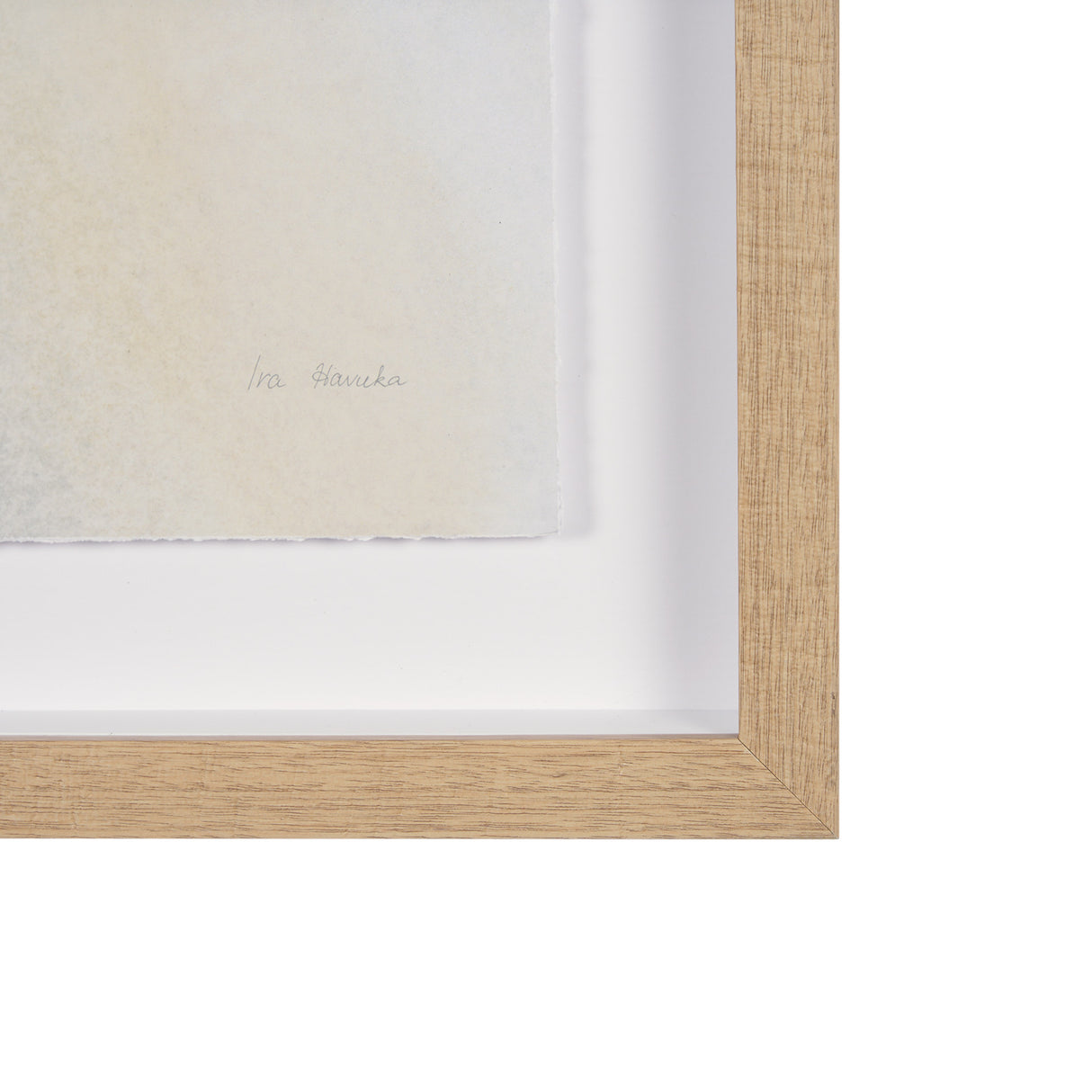 Retreating Tide I by Ira Havuka a Hand Embellished Framed Art Print Matted under Glass from Mercana - Luna Furniture