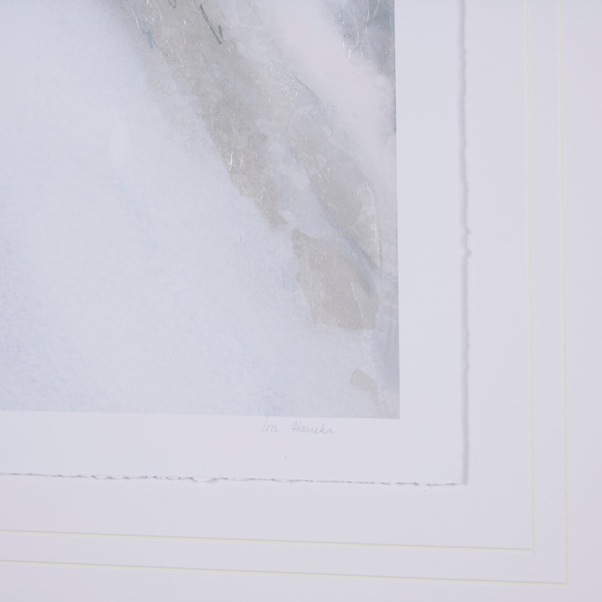 Retreating Tide I by Ira Havuka a Hand Embellished Framed Art Print Matted under Glass from Mercana - Luna Furniture