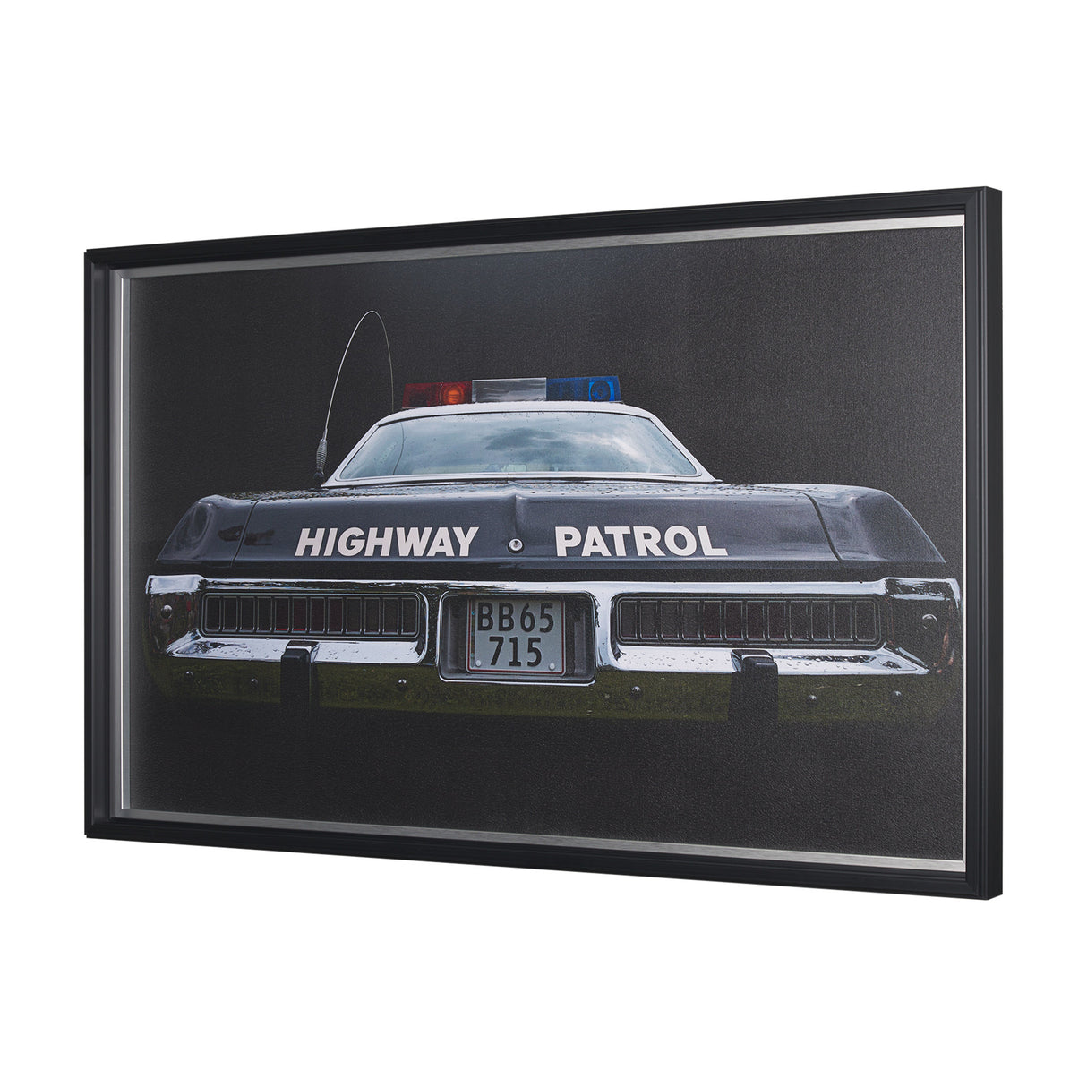 Highway Patrol II by Roland Weber a Hand Embellished Framed Photo Art Print from Mercana - Luna Furniture