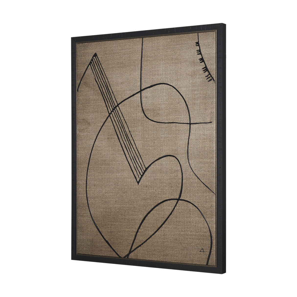 Cello Music by Mercana Studio a Hand Embellished Textured Canvas from Mercana - Luna Furniture
