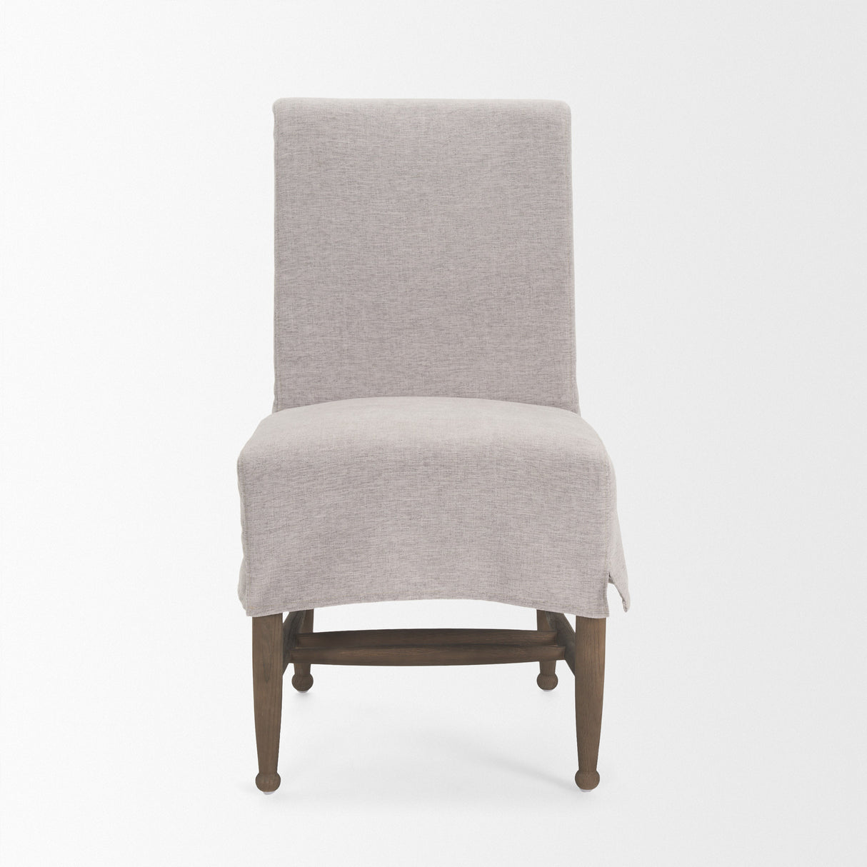 Whitley Gray Performance Fabric w/ Oak Wood Dining Chair, Set of 2 from Mercana - Luna Furniture
