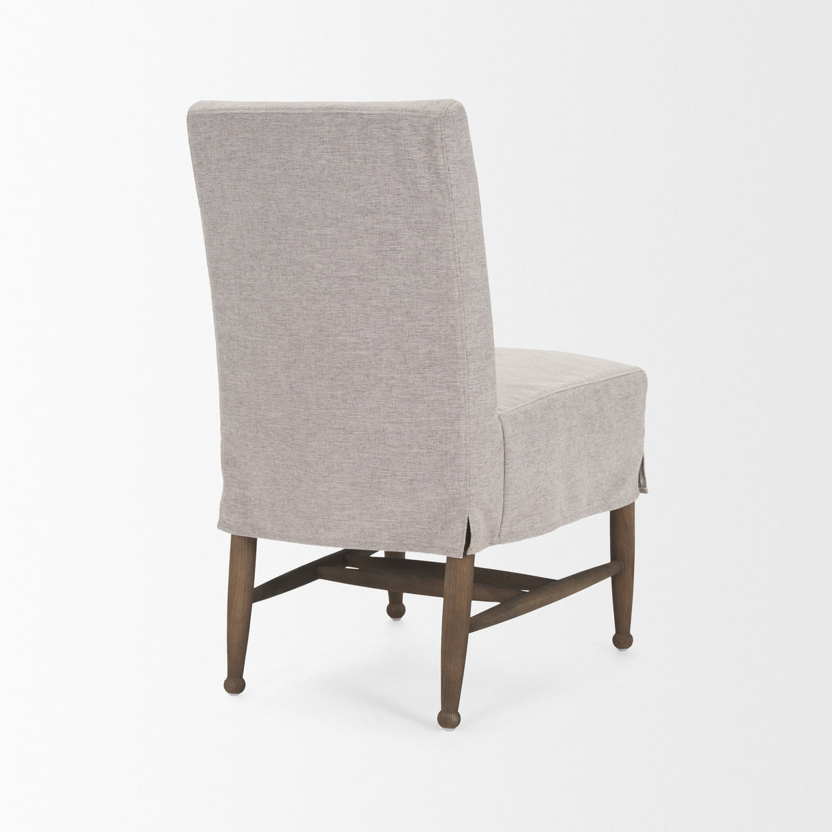 Whitley Gray Performance Fabric w/ Oak Wood Dining Chair, Set of 2 from Mercana - Luna Furniture