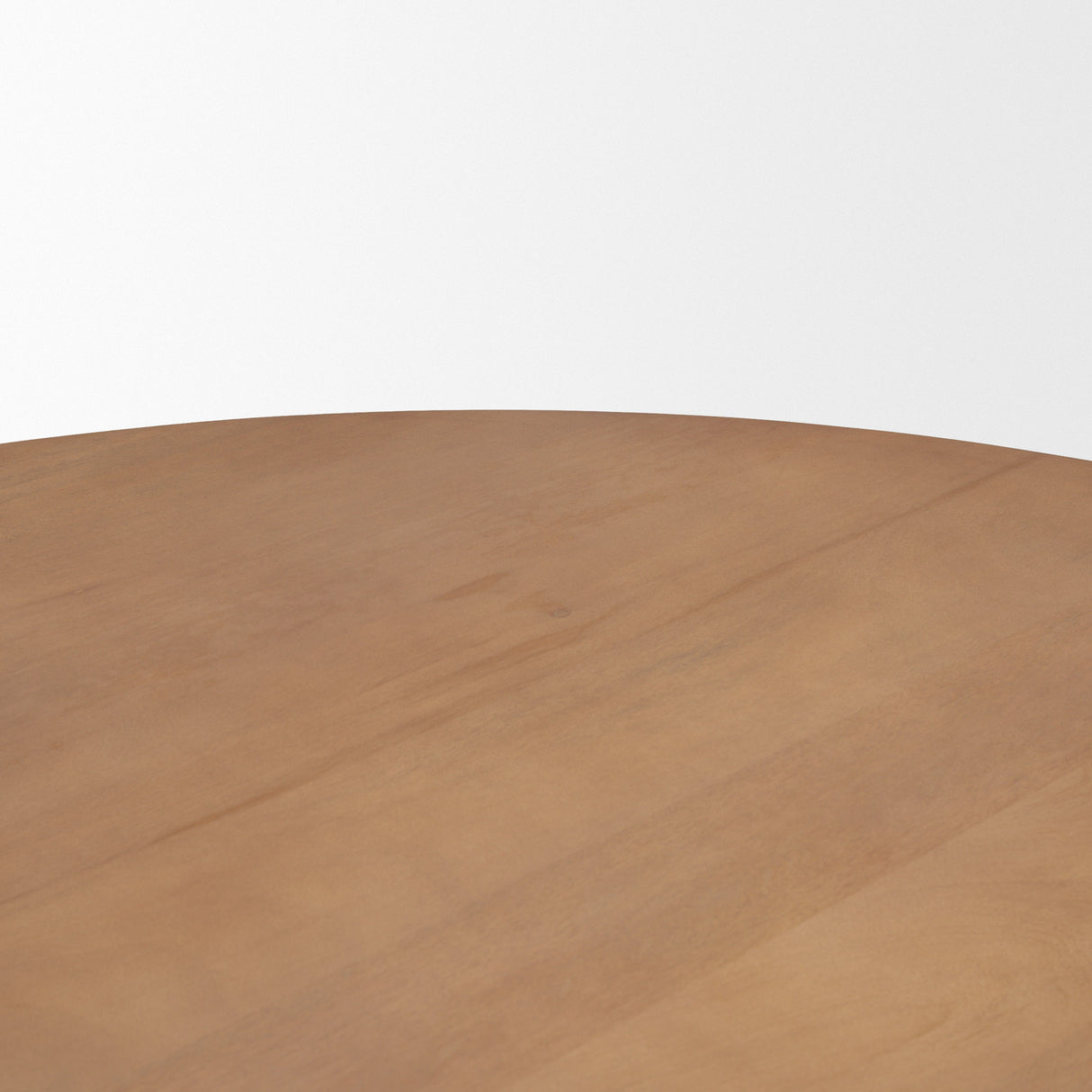 Jovani 60" Solid Light Brown Mango Wood Round Dining Table from Mercana - Luna Furniture