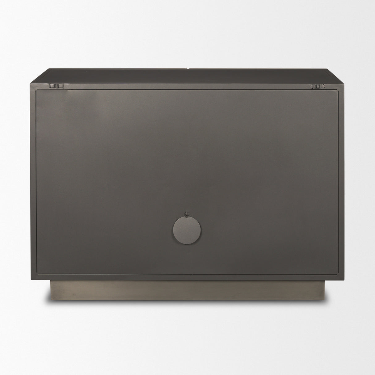 Roxdale Acid Washed Iron Metal Accent Cabinet from Mercana - Luna Furniture