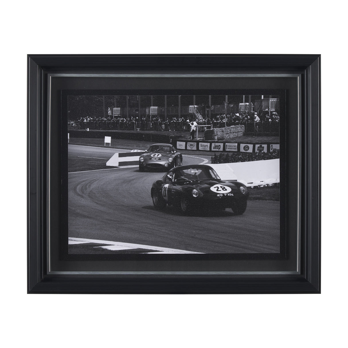 The Curve by Ben Wood a Hand Embellished Framed Photo Art Print Matted under Glass from Mercana - Luna Furniture
