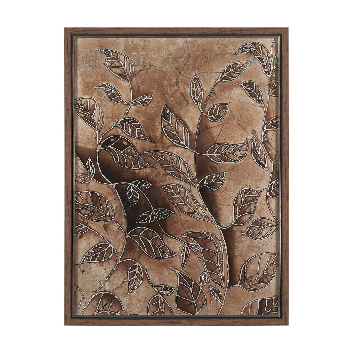 Bronze Beauty I by Studio M a handmade Original Framed 3D Textured Artwork from Mercana - Luna Furniture