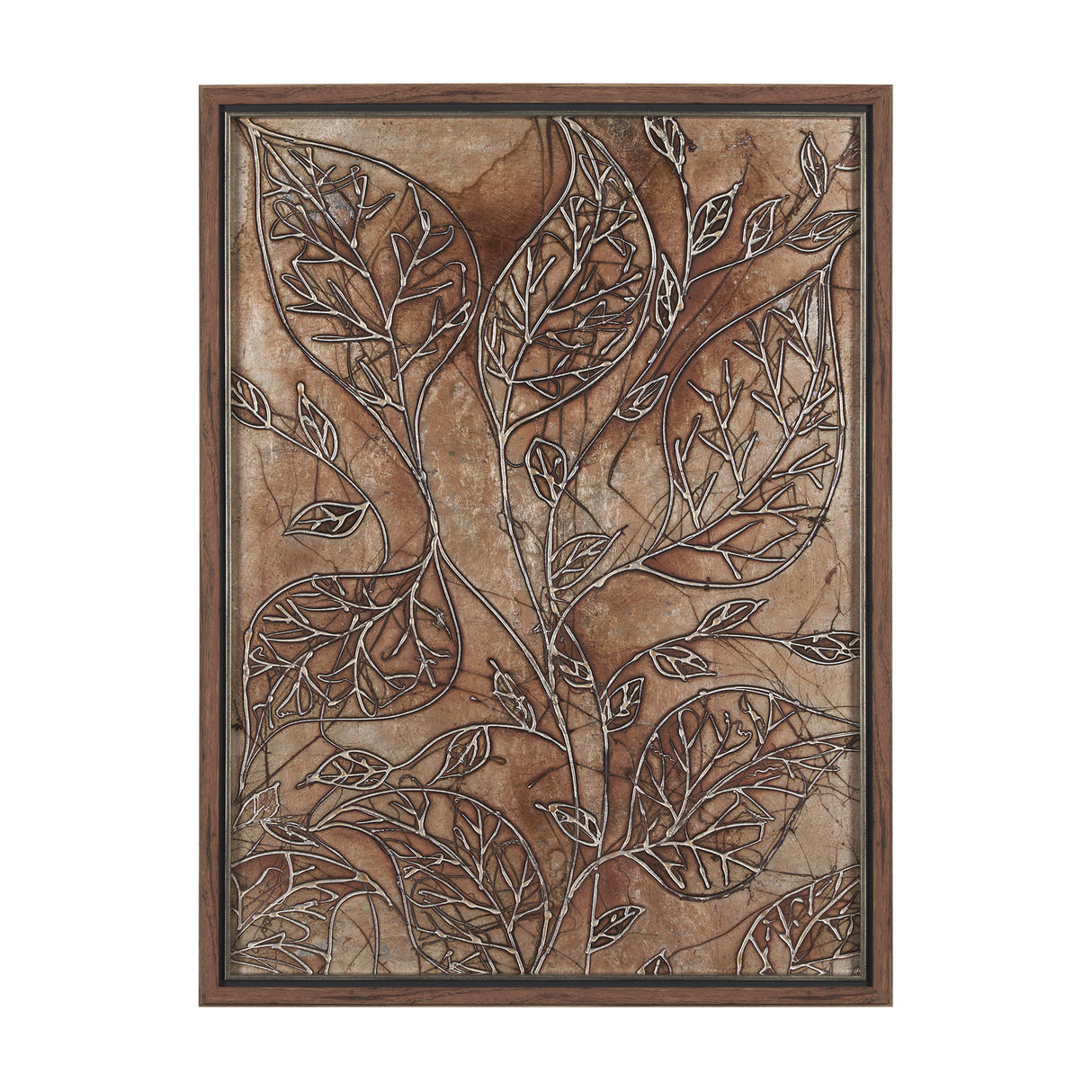 Bronze Beauty II by Studio M a handmade Original Framed 3D Textured Artwork from Mercana - Luna Furniture