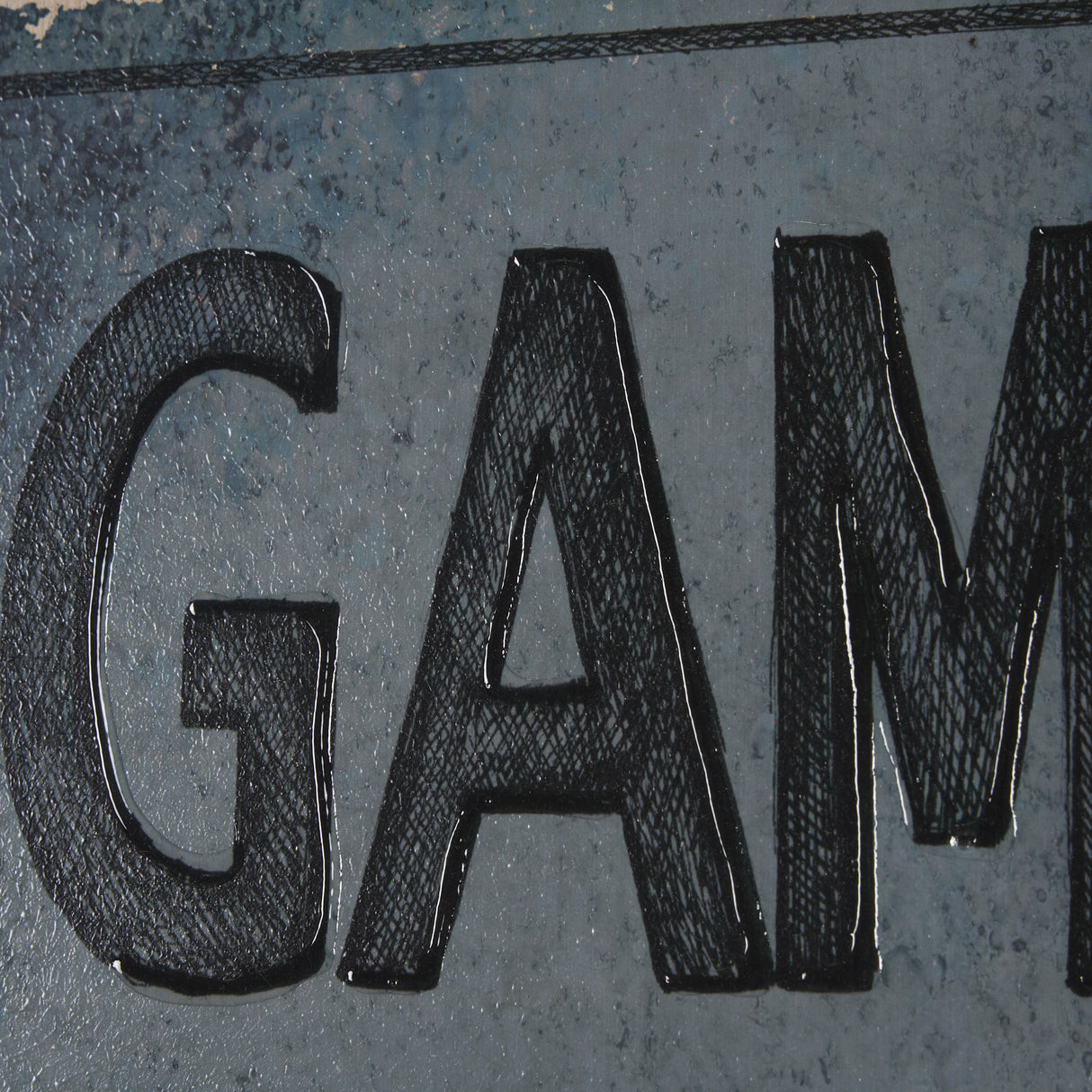 Game Room SQ by Mercana Studio a Hand Embellished Framed Art Print from Mercana - Luna Furniture