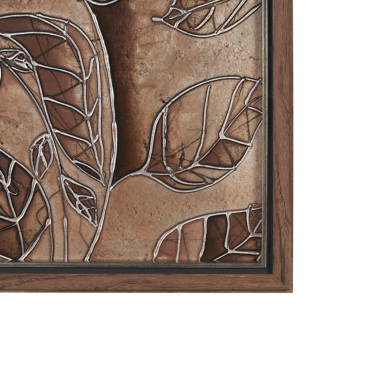 Bronze Beauty I by Studio M a handmade Original Framed 3D Textured Artwork from Mercana - Luna Furniture