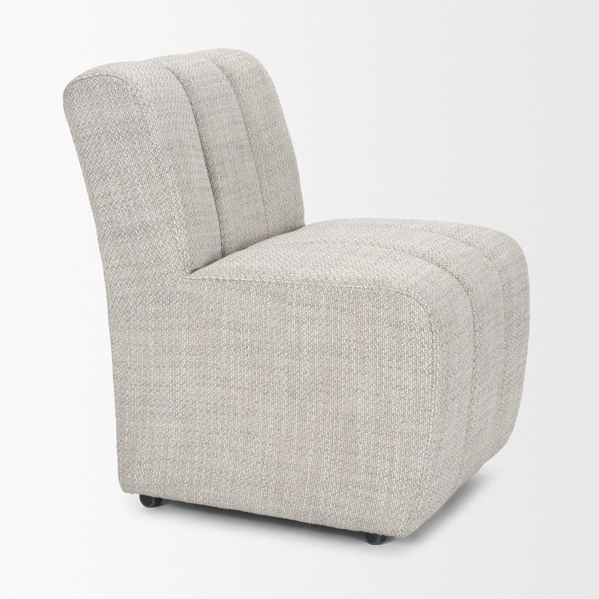 Wilkins Gray Performance Fabric Upholstered Dining Chair from Mercana - Luna Furniture