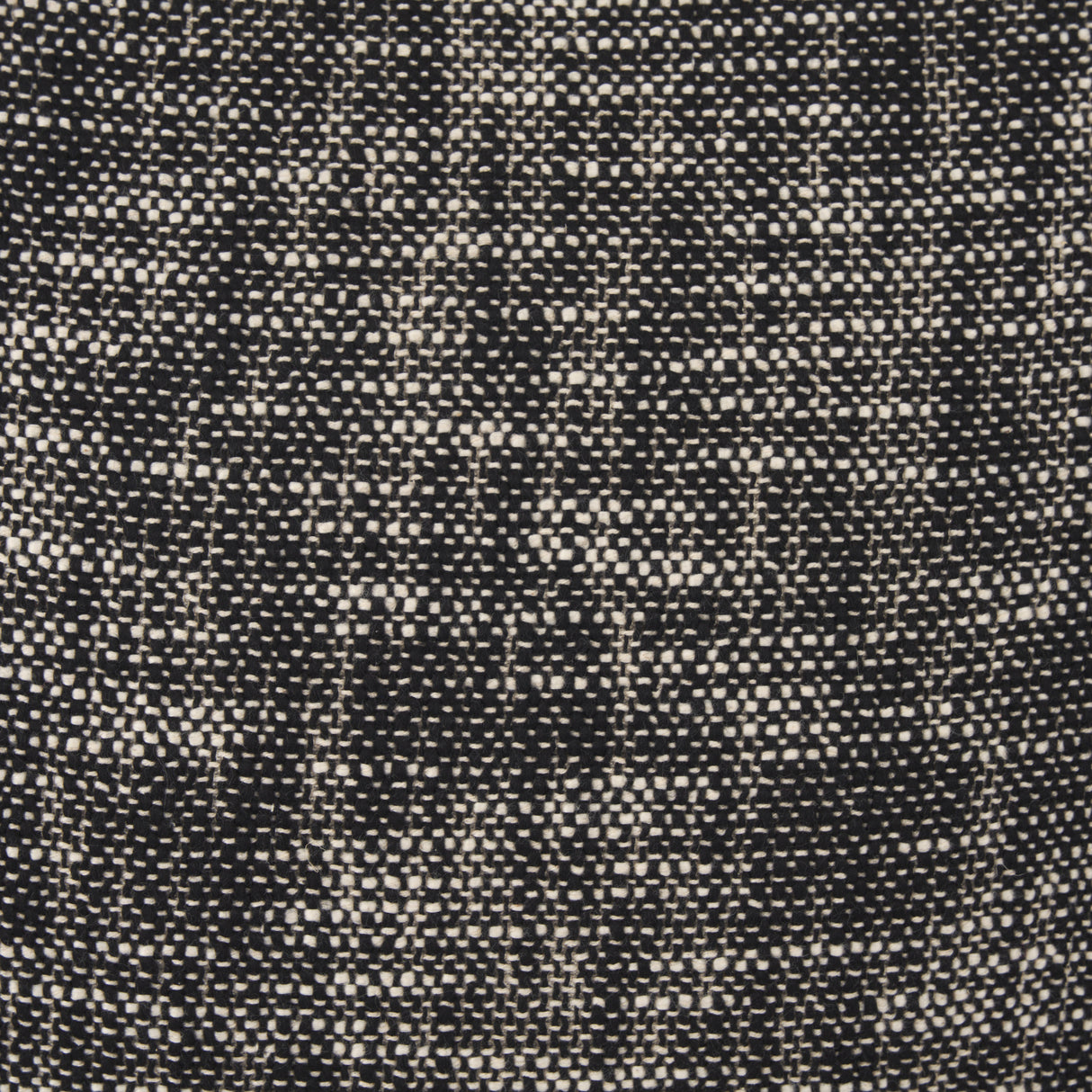 Jalia Cream and Black Cotton Decorative Square Pillow Cover from Mercana - Luna Furniture