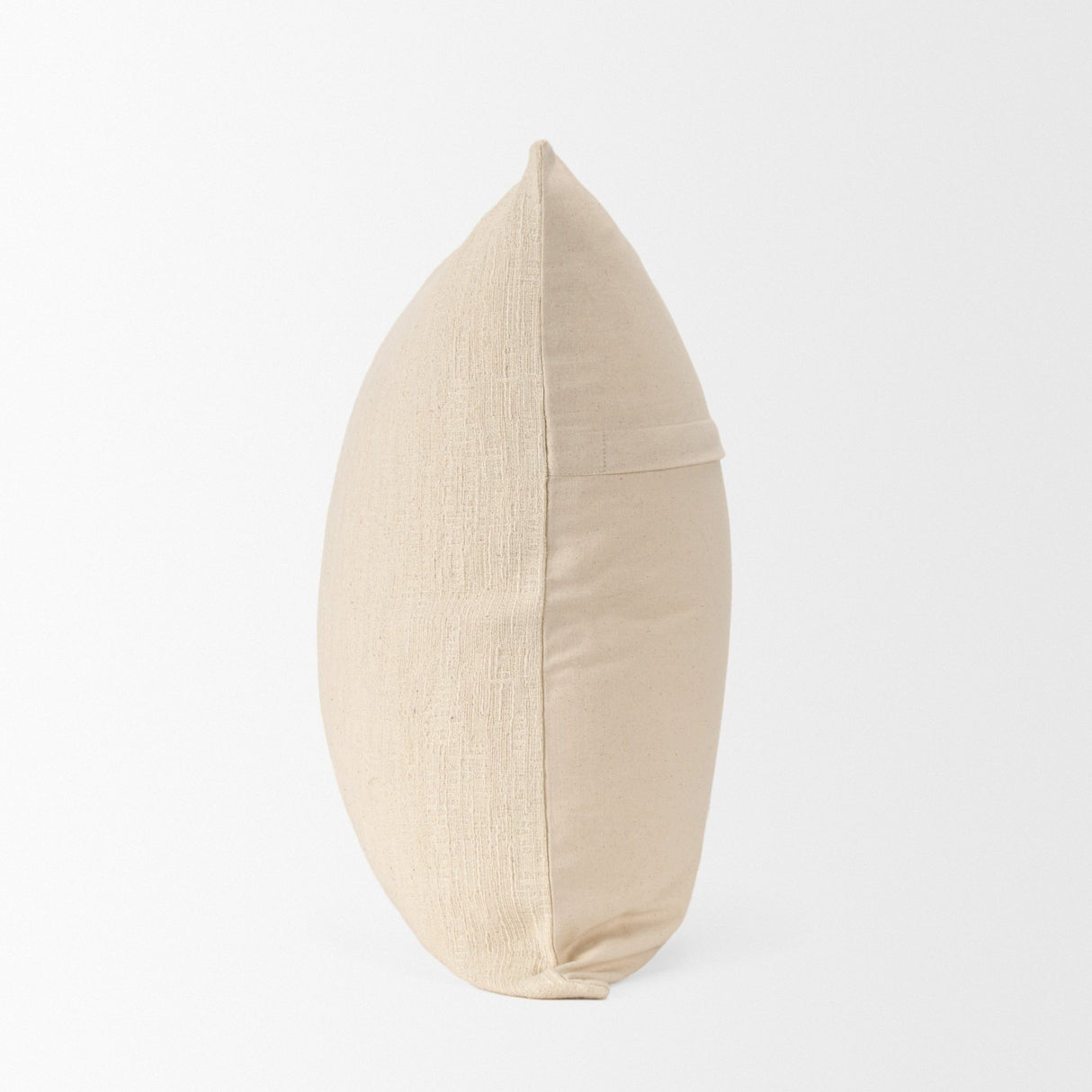 Jenner Cream Cotton-Linen Blend Decorative Square Pillow Cover from Mercana - Luna Furniture